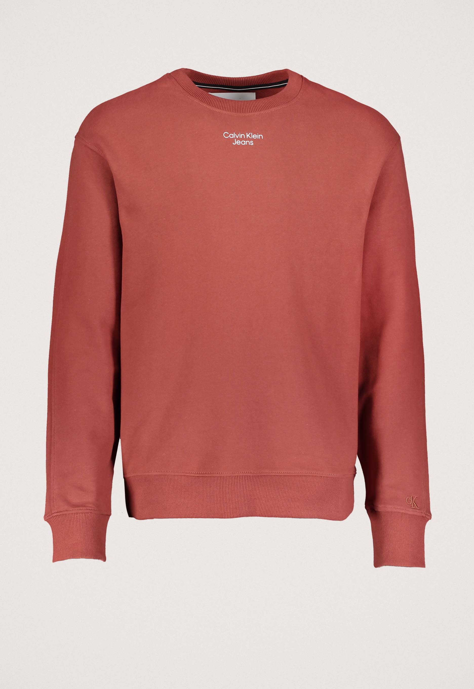 Calvin Klein Stacked Logo Crew Neck Sweater Calvin Klein Stacked Logo Crew Neck Sweater