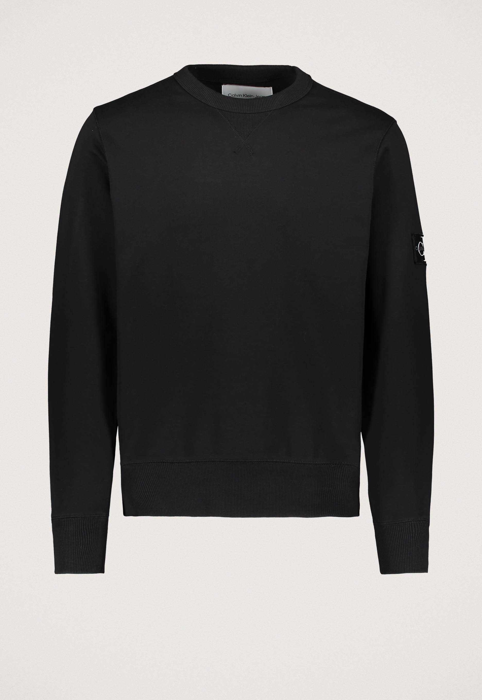 Calvin Klein Monologo Sleeve Badge Sweater Calvin Klein Monologo Sleeve Badge Sweater