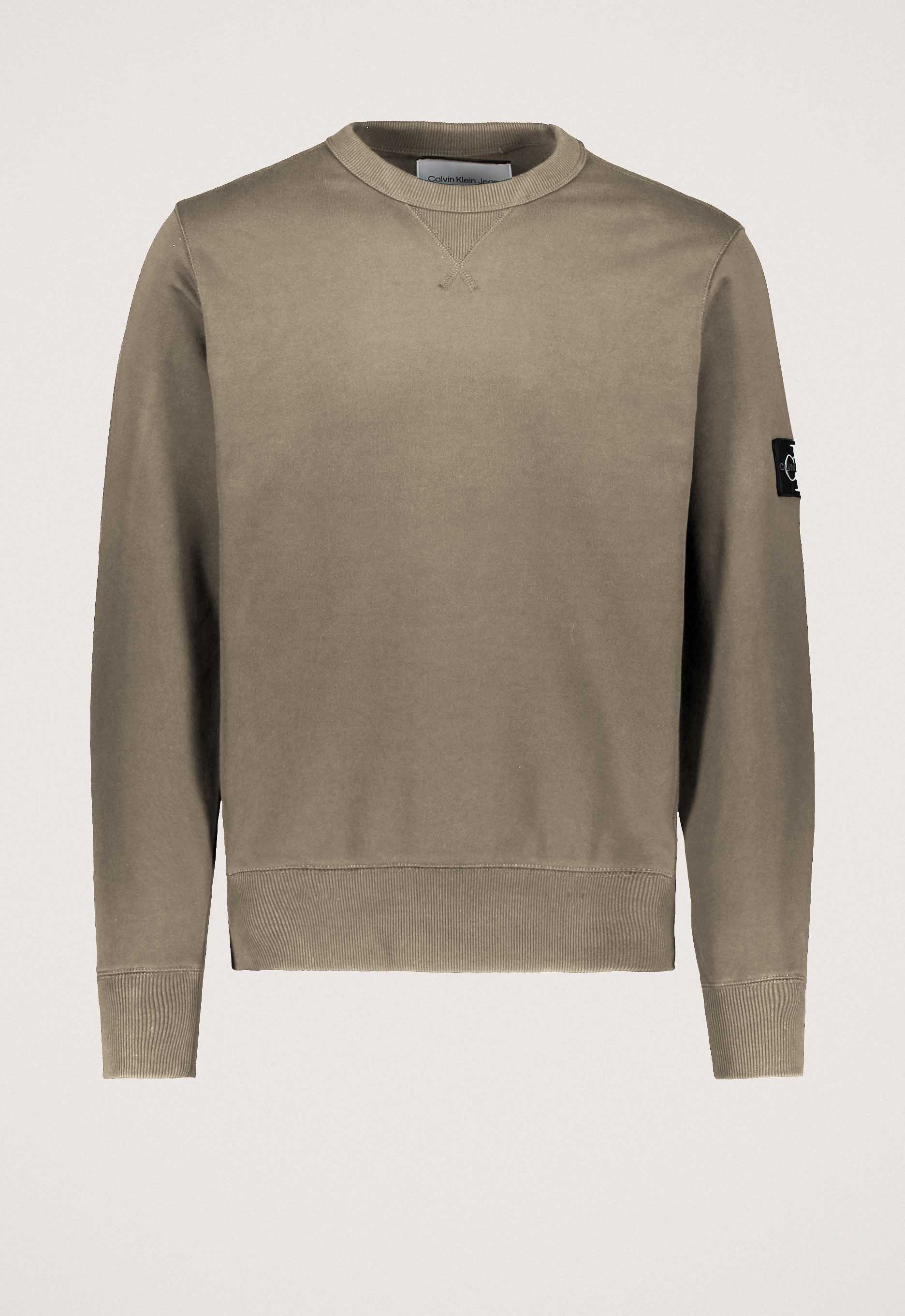 Calvin Klein Monologo Sleeve Badge Sweater Calvin Klein Monologo Sleeve Badge Sweater