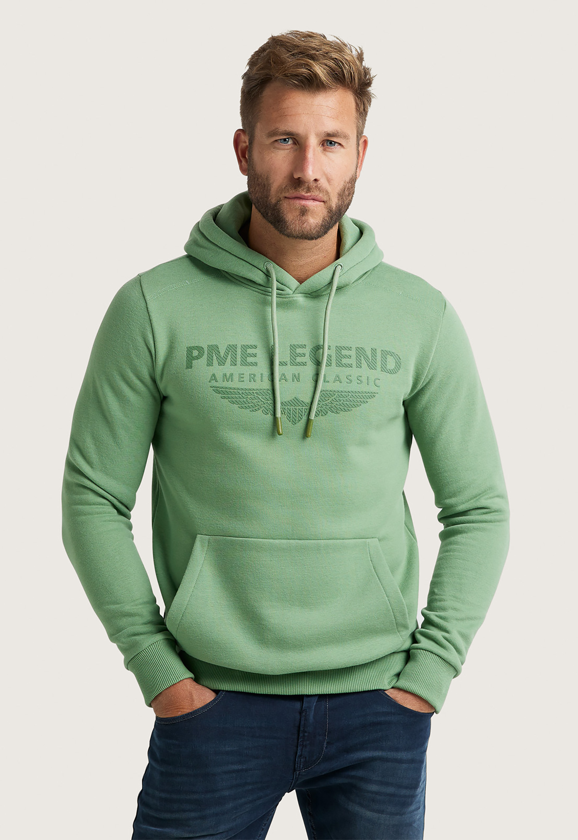 PME Legend Hooded Soft Brushed Fleece Hoodie PME Legend Hooded Soft Brushed Fleece Hoodie