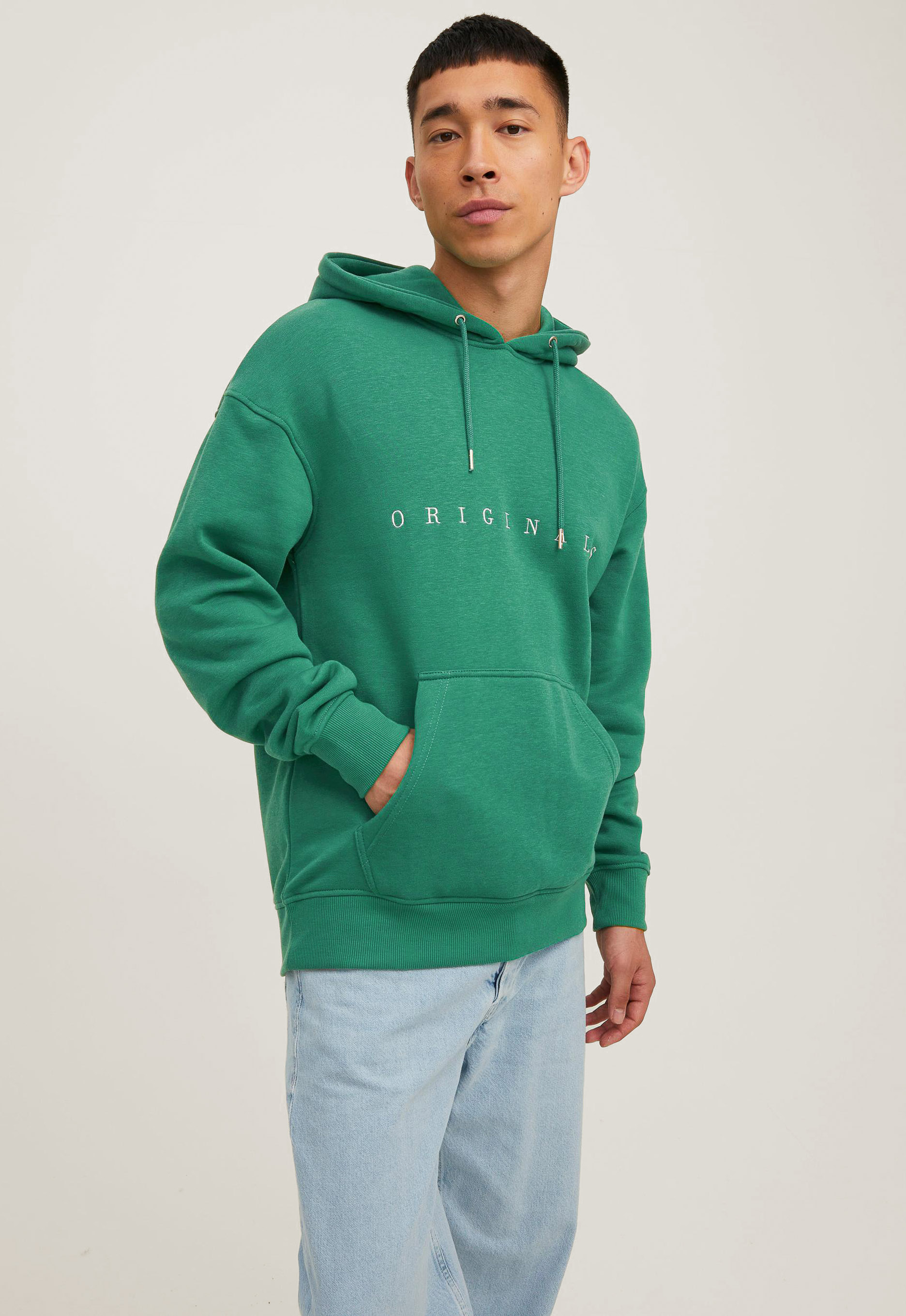 Jack&Jones Casual Fit Loopback Hoodie Jack&Jones Casual Fit Loopback Hoodie
