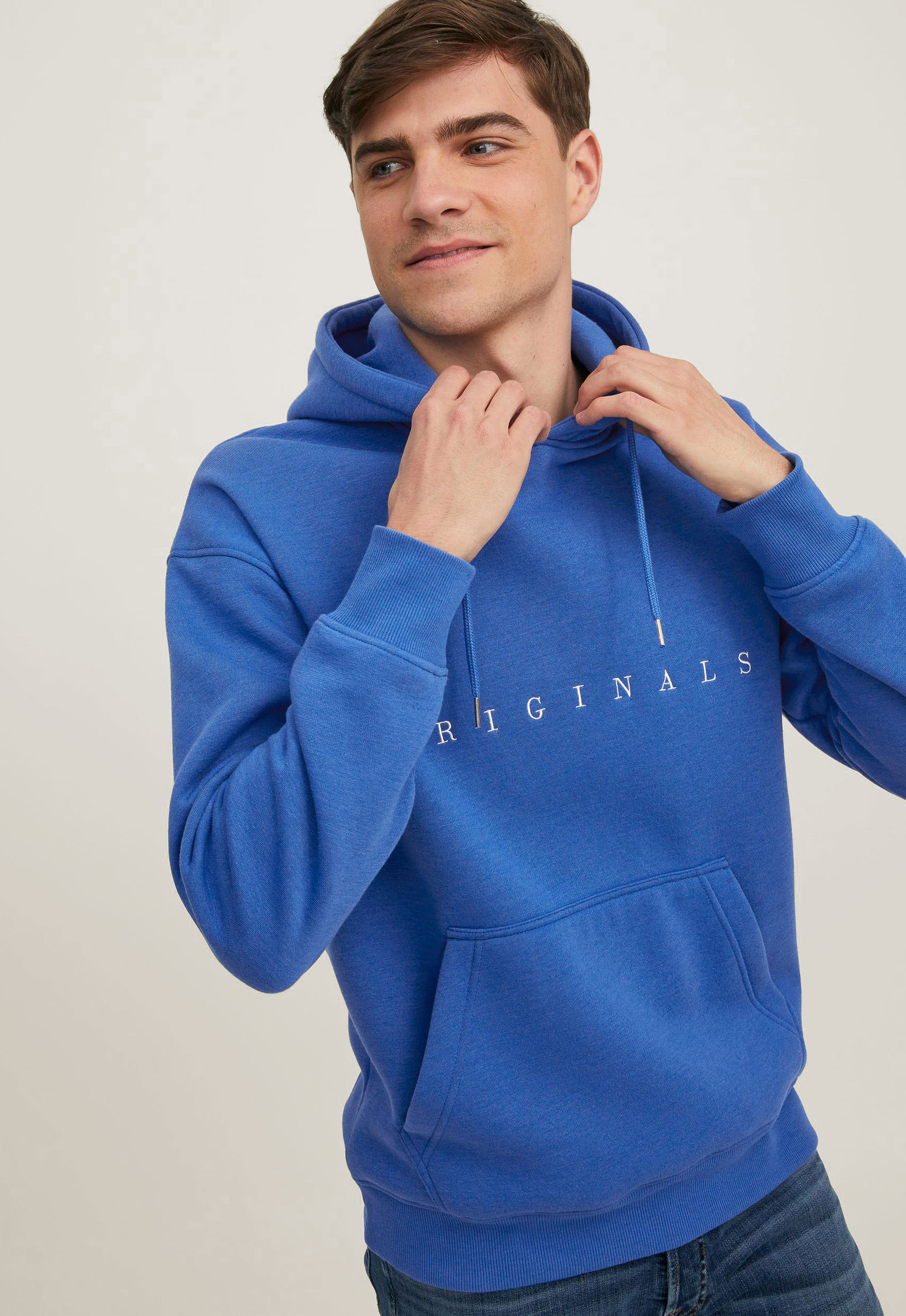 Jack&Jones Casual Fit Loopback Hoodie Jack&Jones Casual Fit Loopback Hoodie