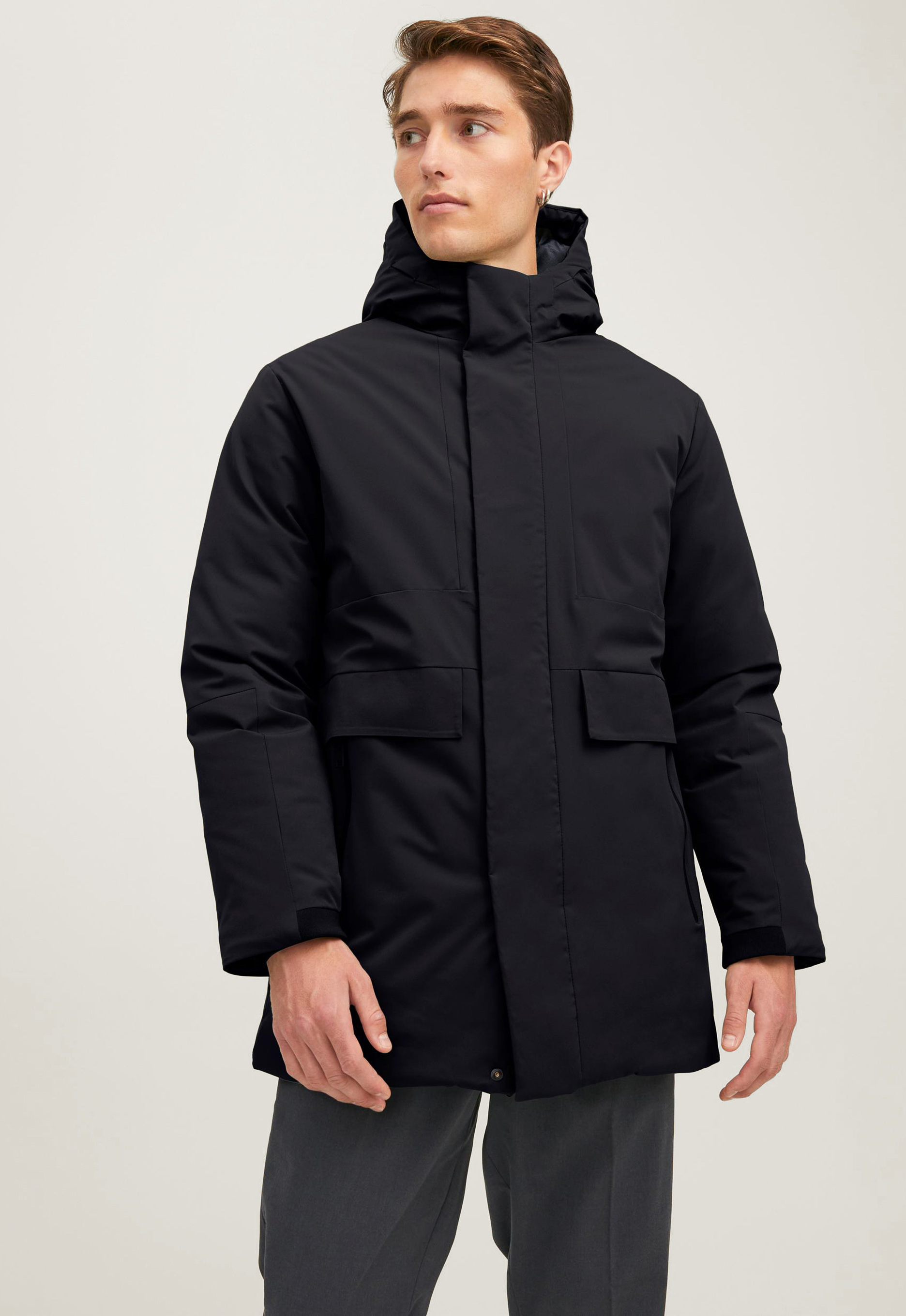 Jack&Jones Bla Tiger Parka Jas Jack&Jones Bla Tiger Parka Jas