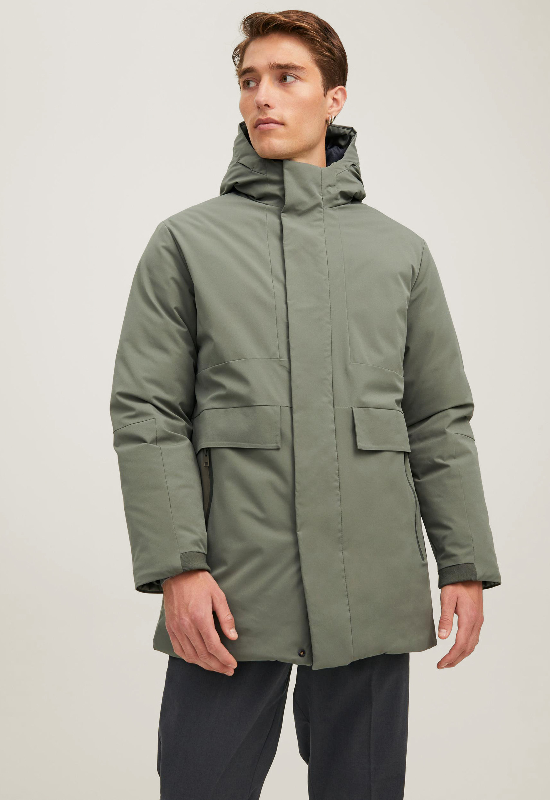 Jack&Jones Bla Tiger Parka Jas Jack&Jones Bla Tiger Parka Jas