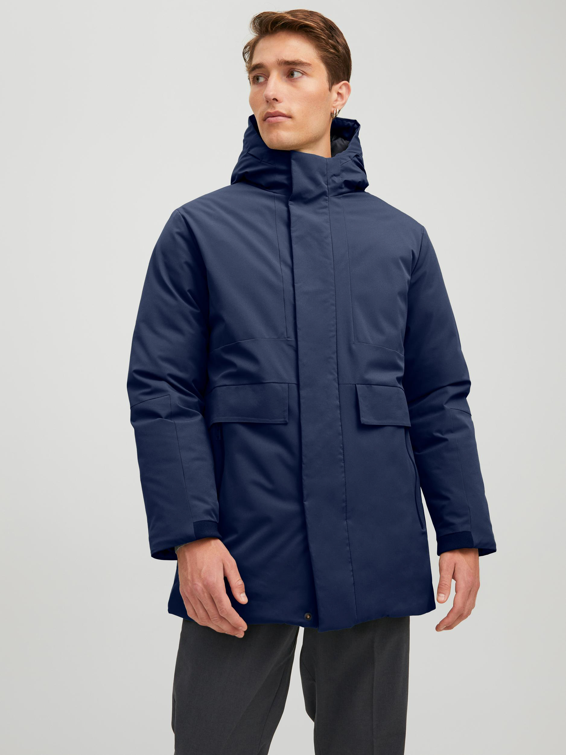 Jack&Jones Bla Tiger Parka Jas Jack&Jones Bla Tiger Parka Jas