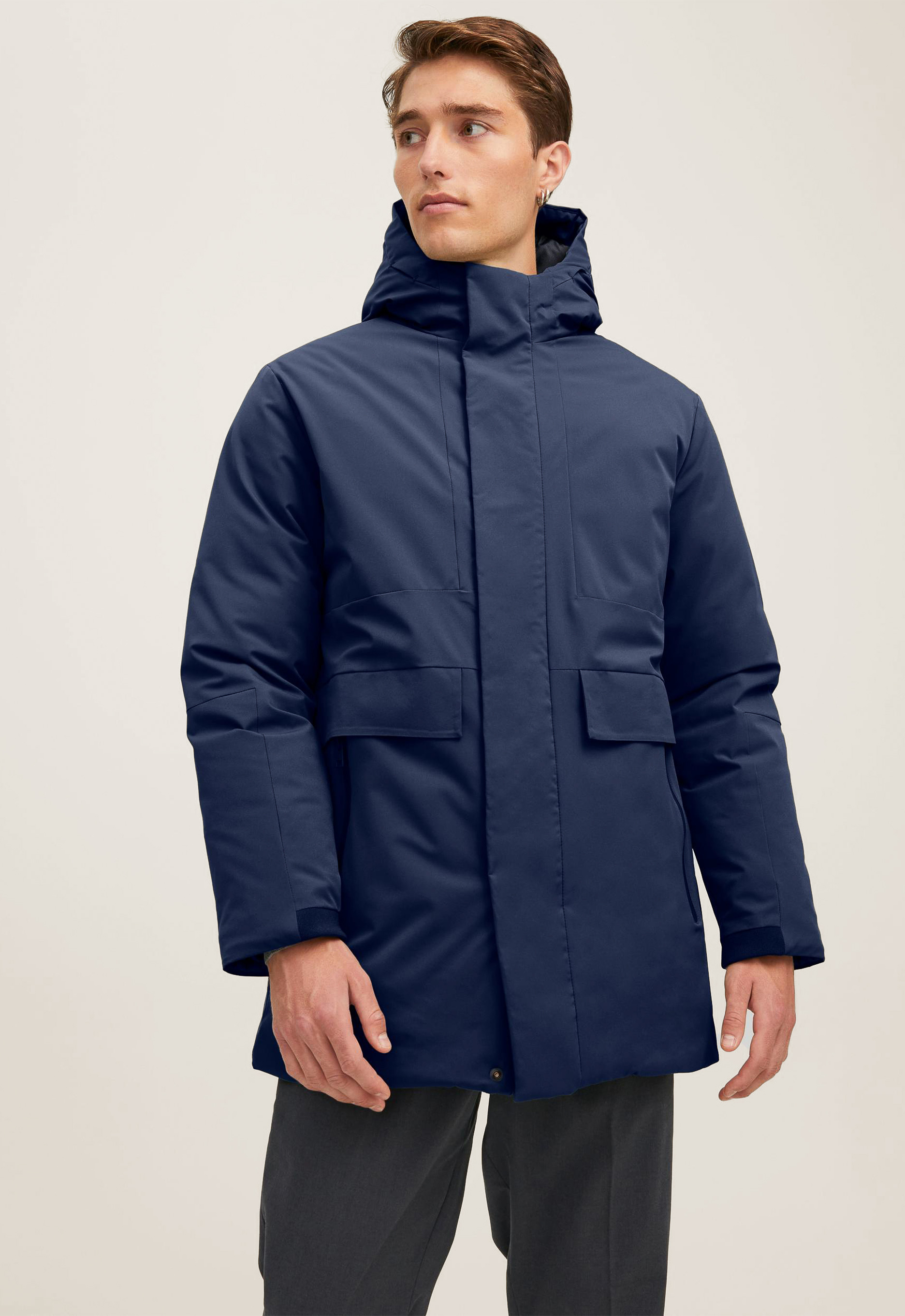 Jack&Jones Bla Tiger Parka Jas Jack&Jones Bla Tiger Parka Jas