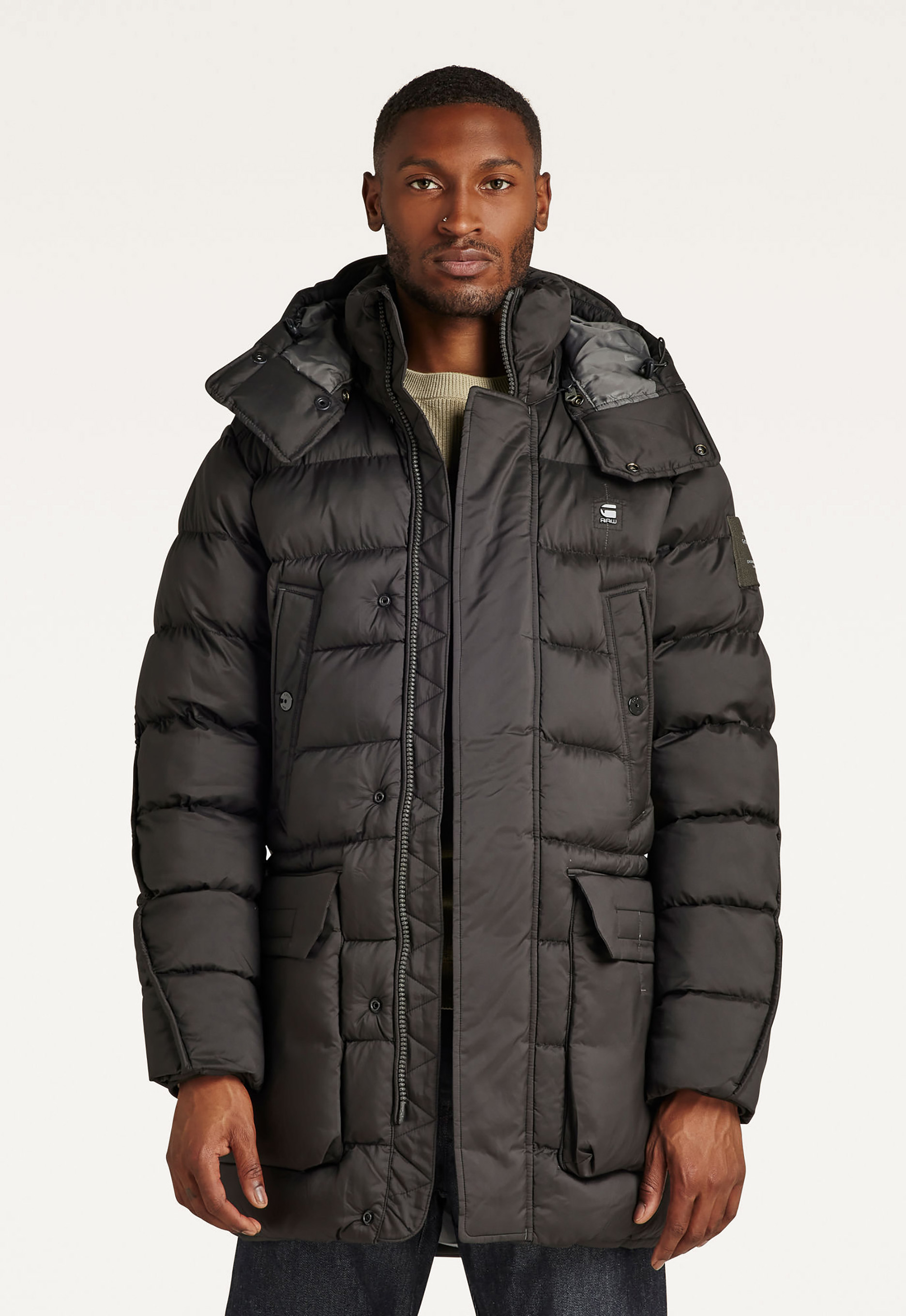G-Star RAW G-Whistler Padded Parka Jas G-Star RAW G-Whistler Padded Parka Jas