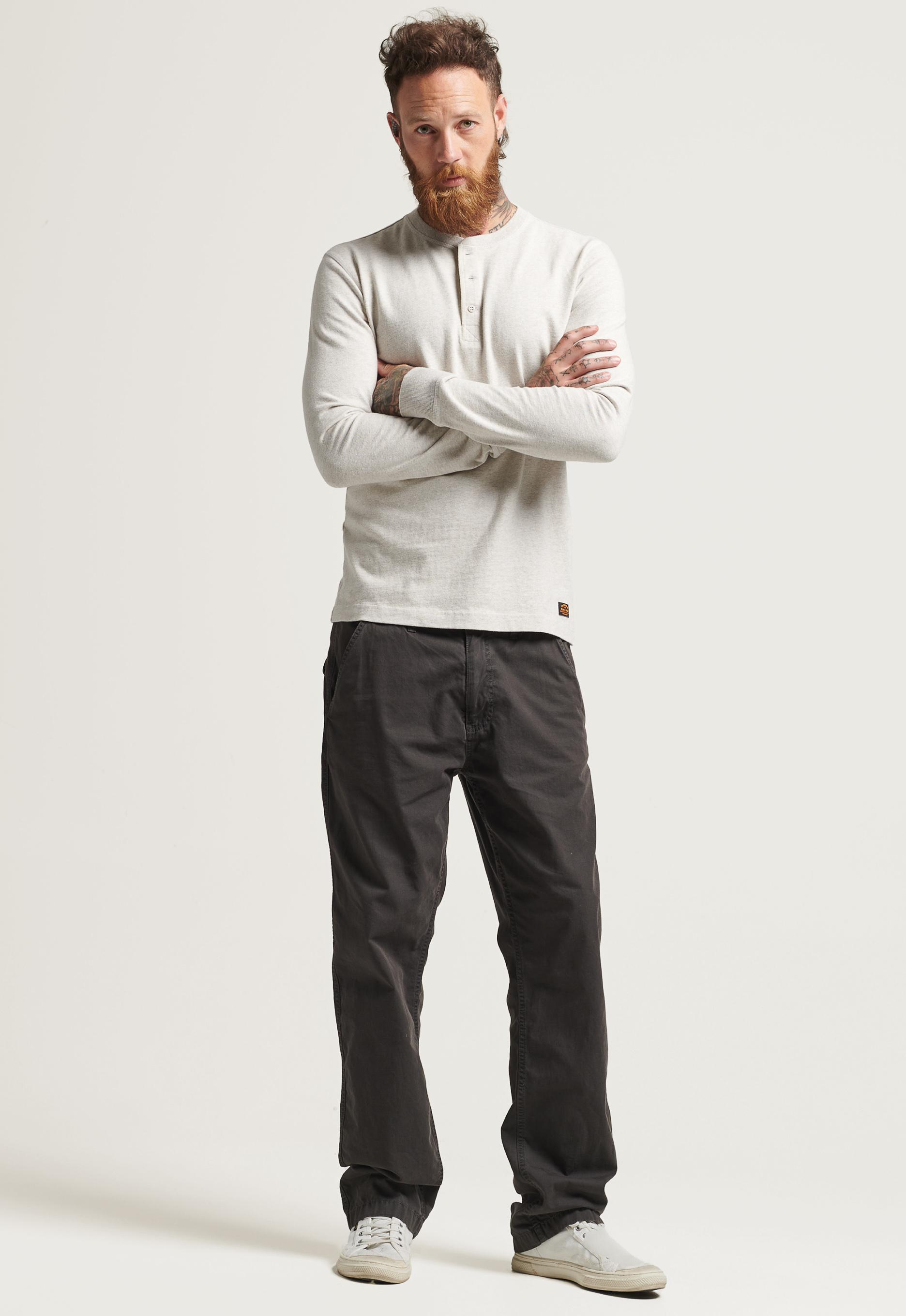 Superdry Grandad Longsleeve T-shirt Superdry Grandad Longsleeve T-shirt