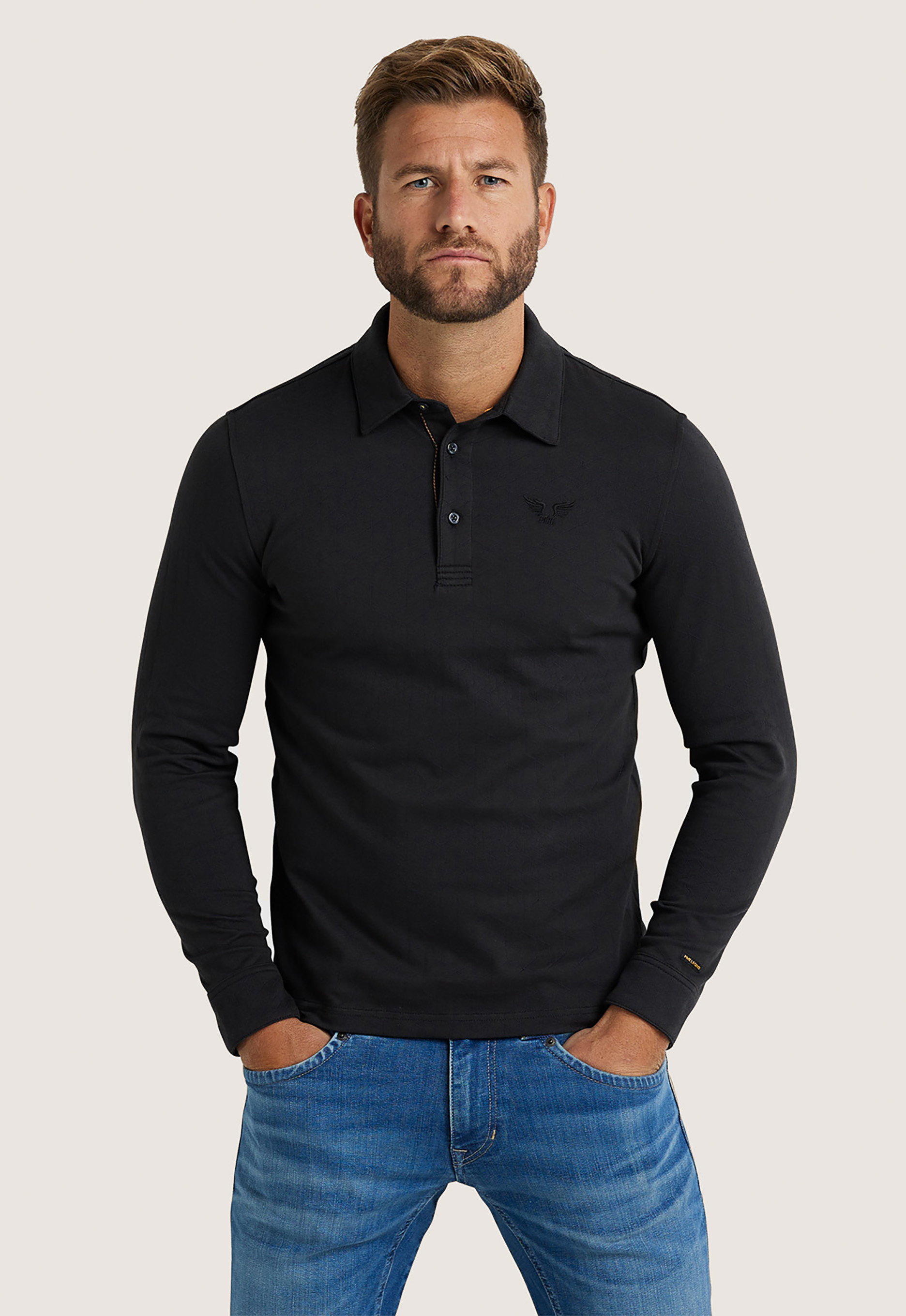 PME Legend Jacquard Jersey Polo PME Legend Jacquard Jersey Polo