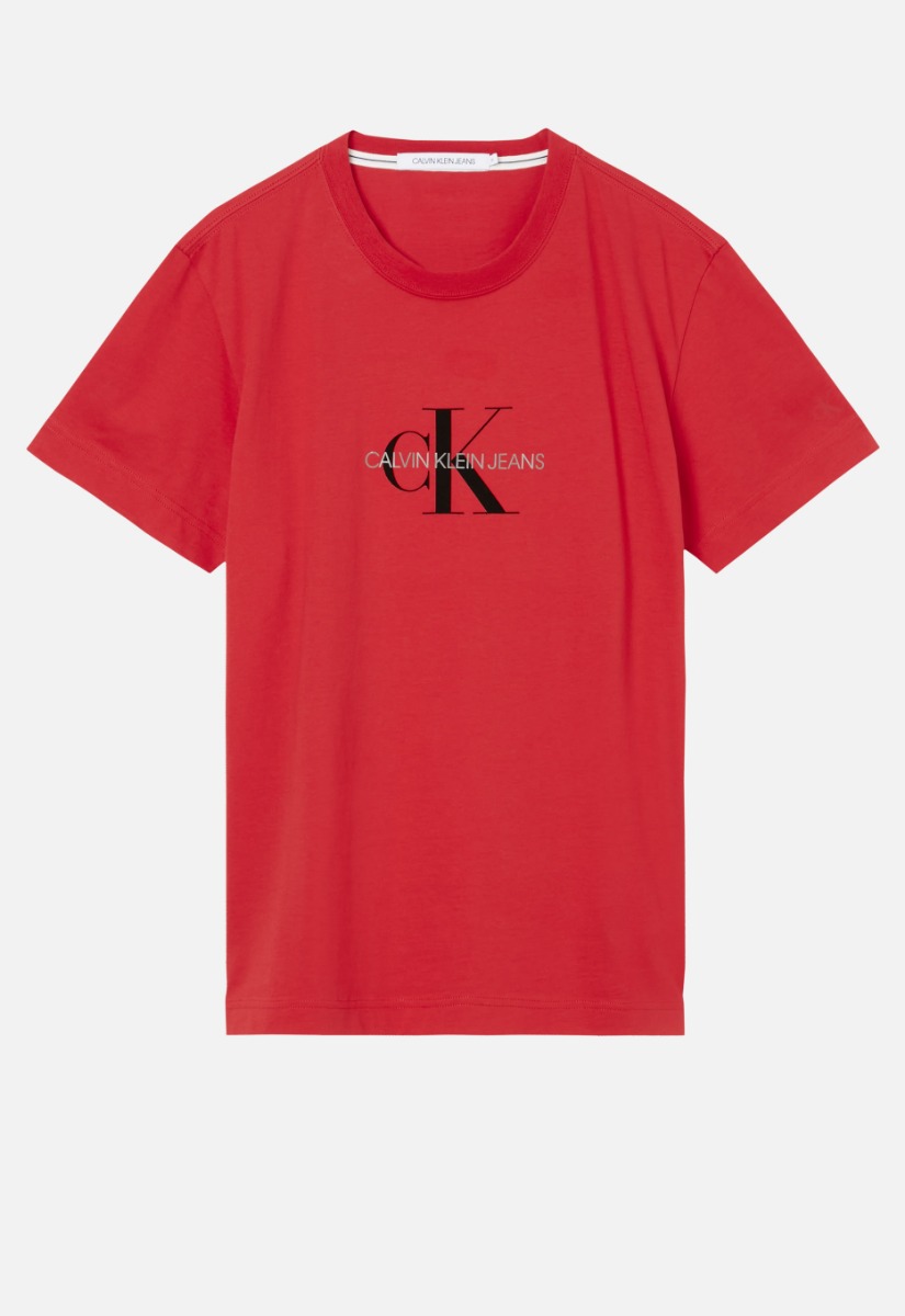 Calvin Klein Archival Monogram Flock Tee T-shirt