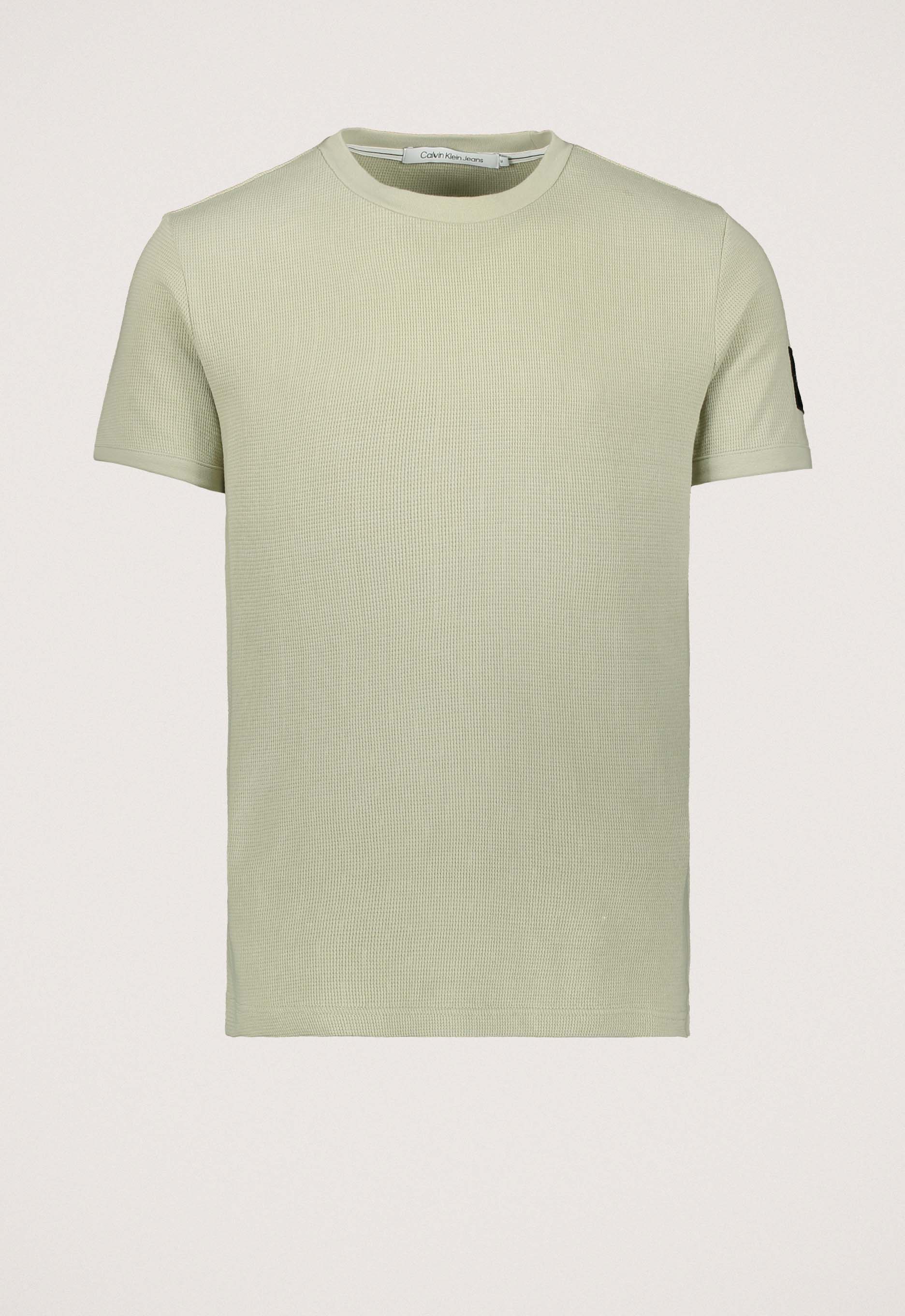 Calvin Klein Monogram Badge Waffle T-shirt Calvin Klein Monogram Badge Waffle T-shirt