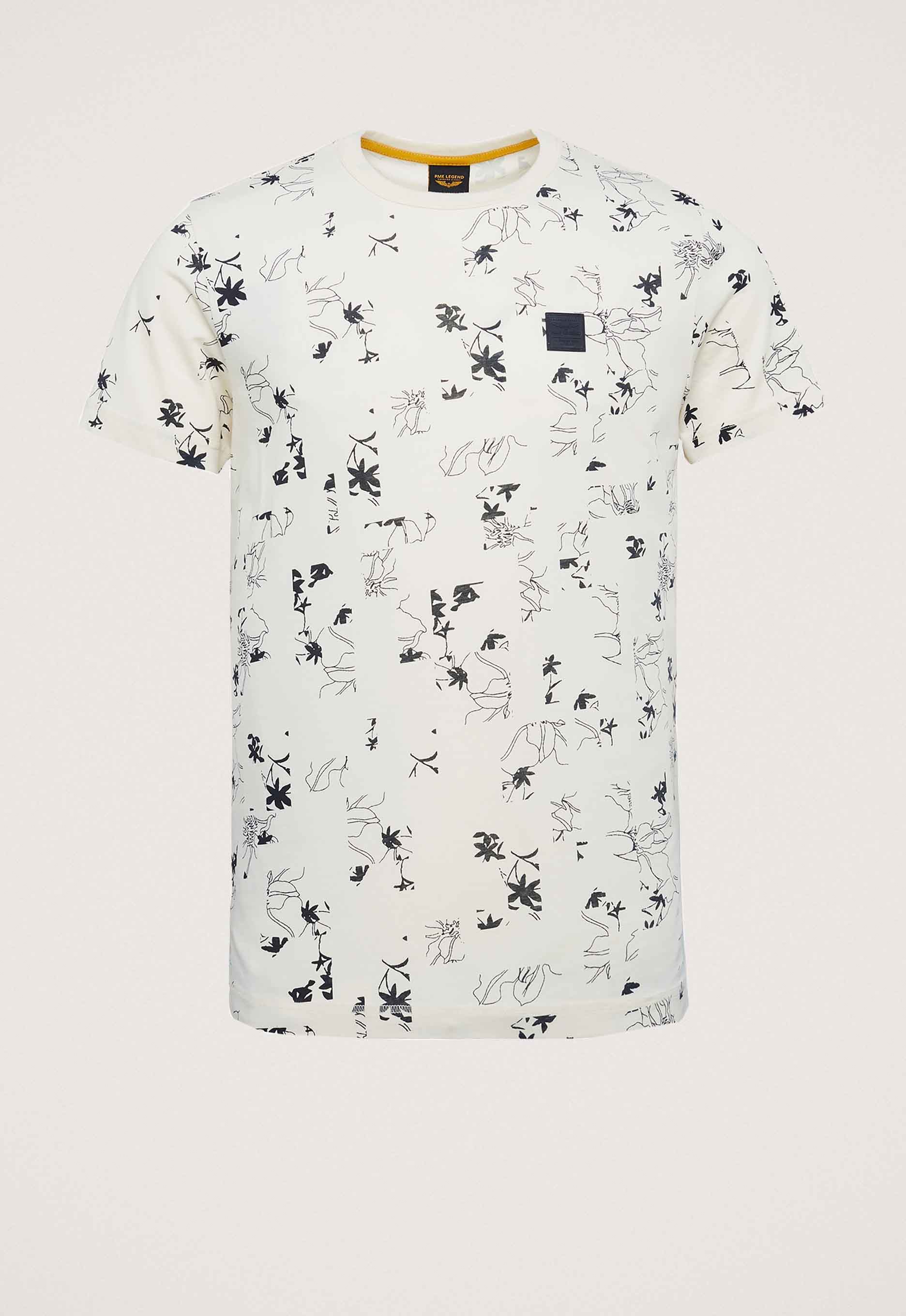 PME Legend Single Jersey Aop T-shirt PME Legend Single Jersey Aop T-shirt