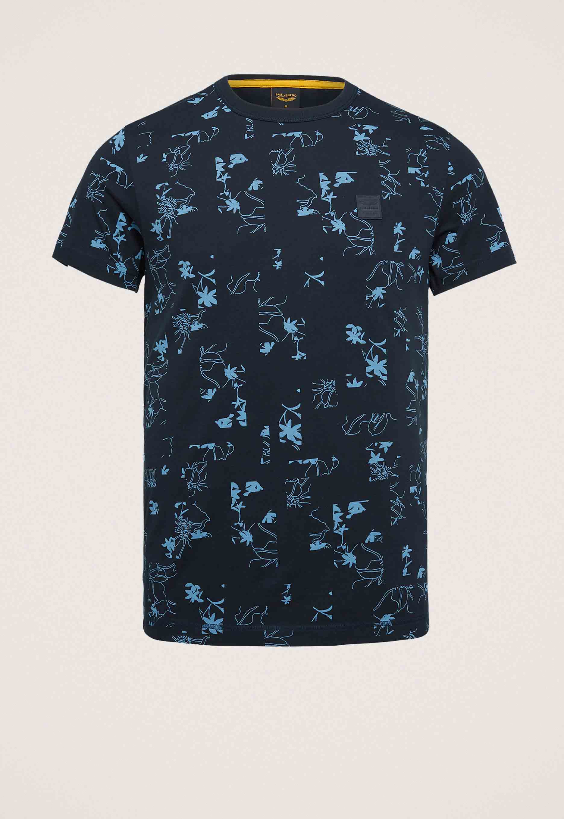 PME Legend Single Jersey Aop T-shirt PME Legend Single Jersey Aop T-shirt