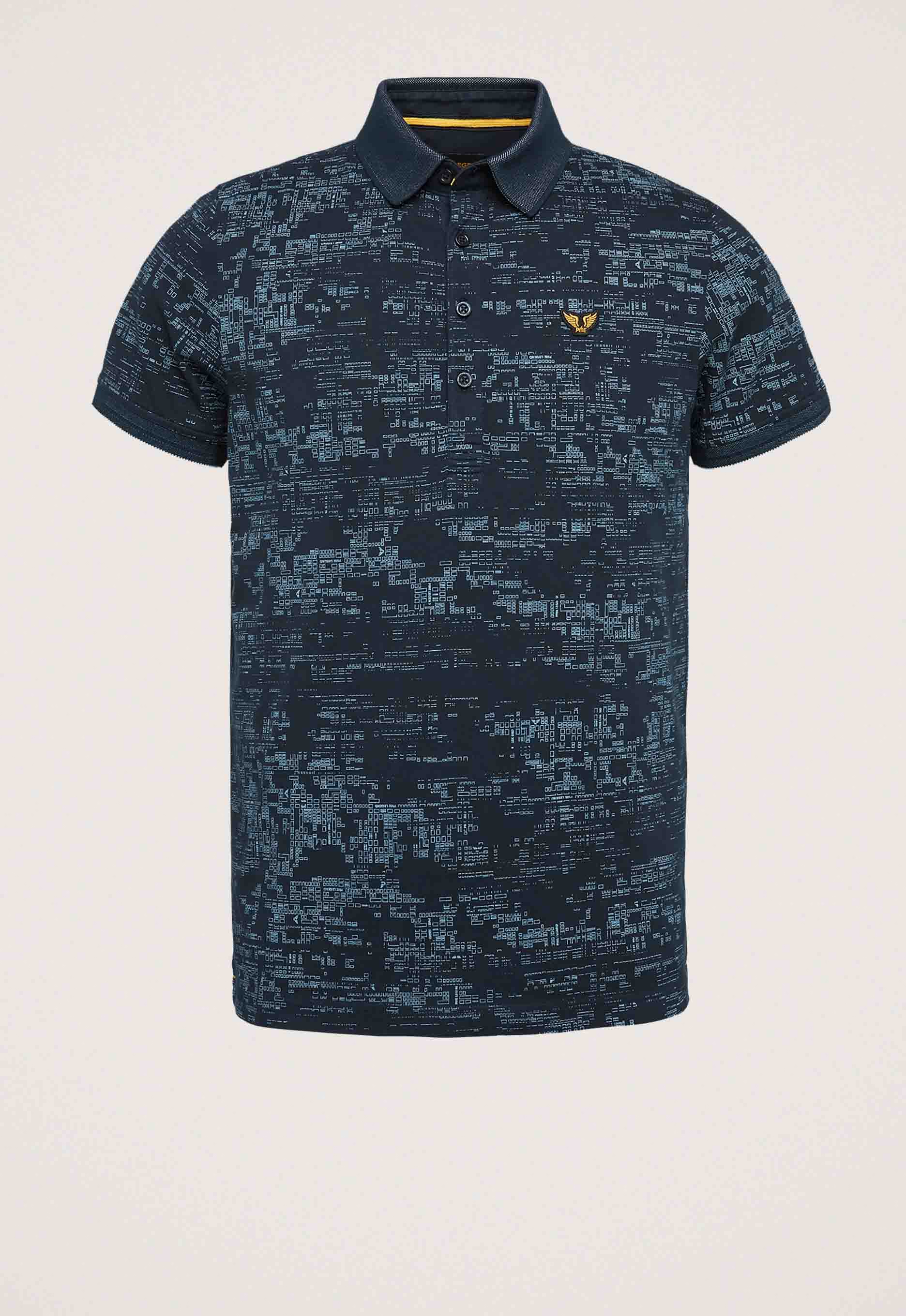 PME Legend Single Jersey Aop Polo PME Legend Single Jersey Aop Polo