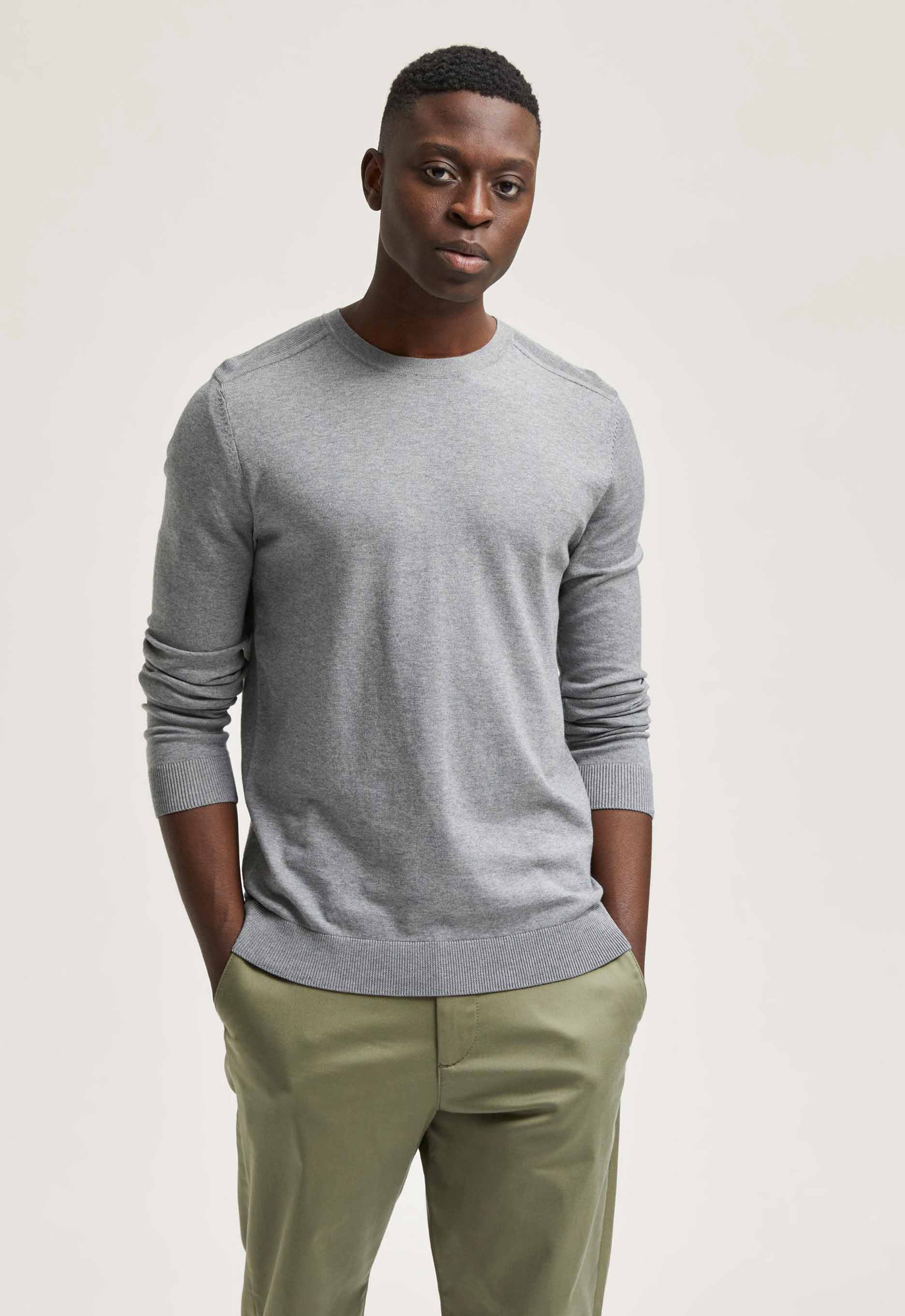 Selected Berg Crew Knit Trui Selected Berg Crew Knit Trui