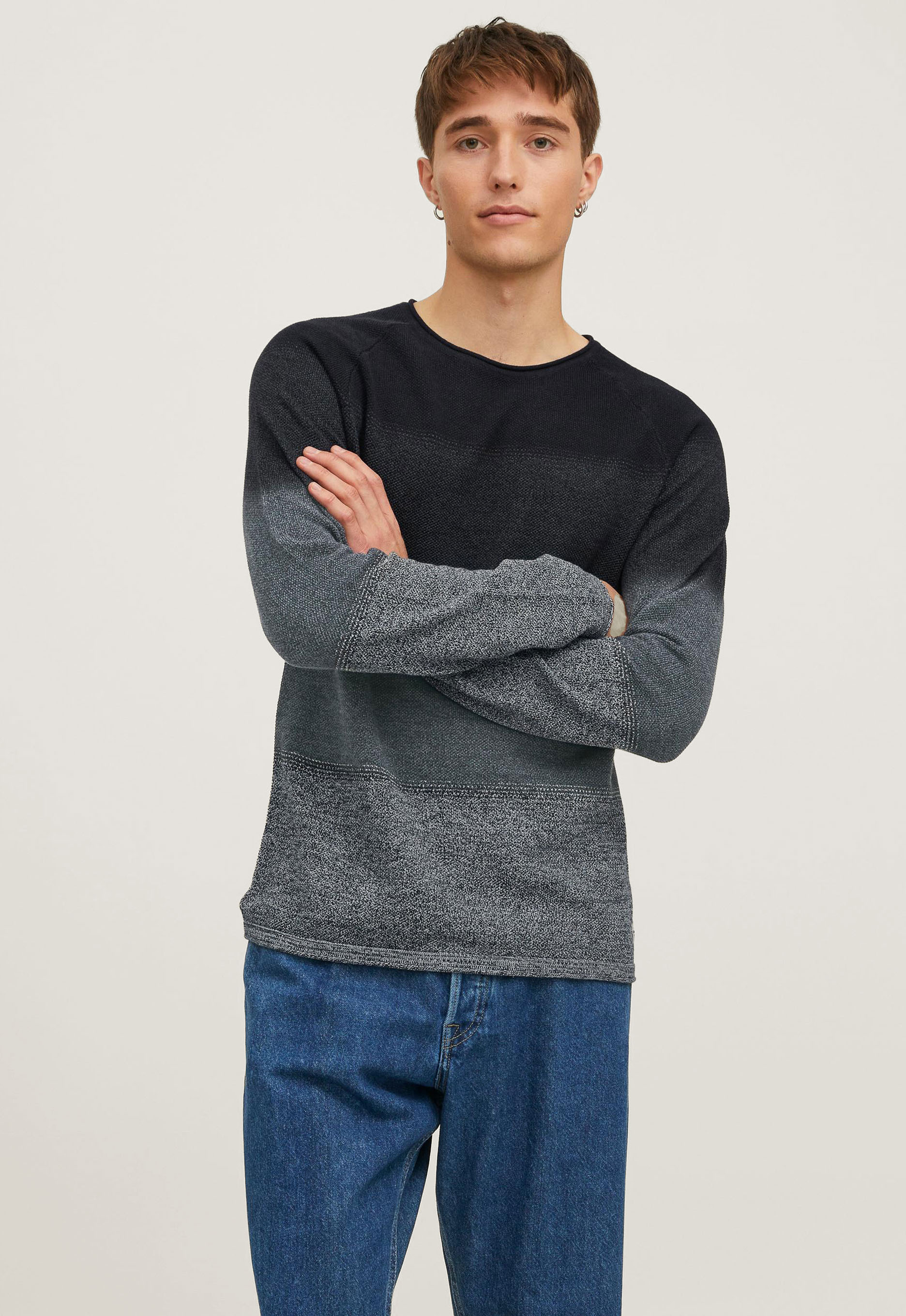 Jack&Jones Gestructureerde Gebreide Trui Jack&Jones Gestructureerde Gebreide Trui