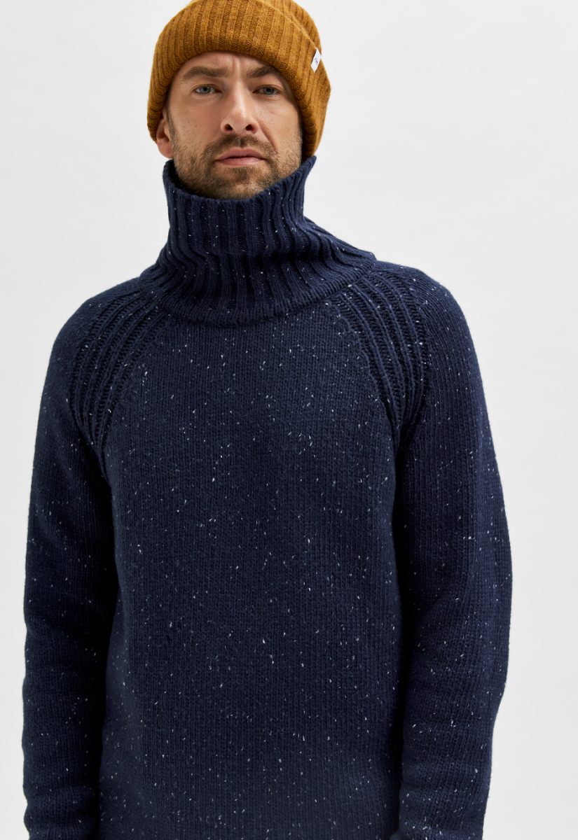 Selected Homme Dean Knit Roll Coltrui