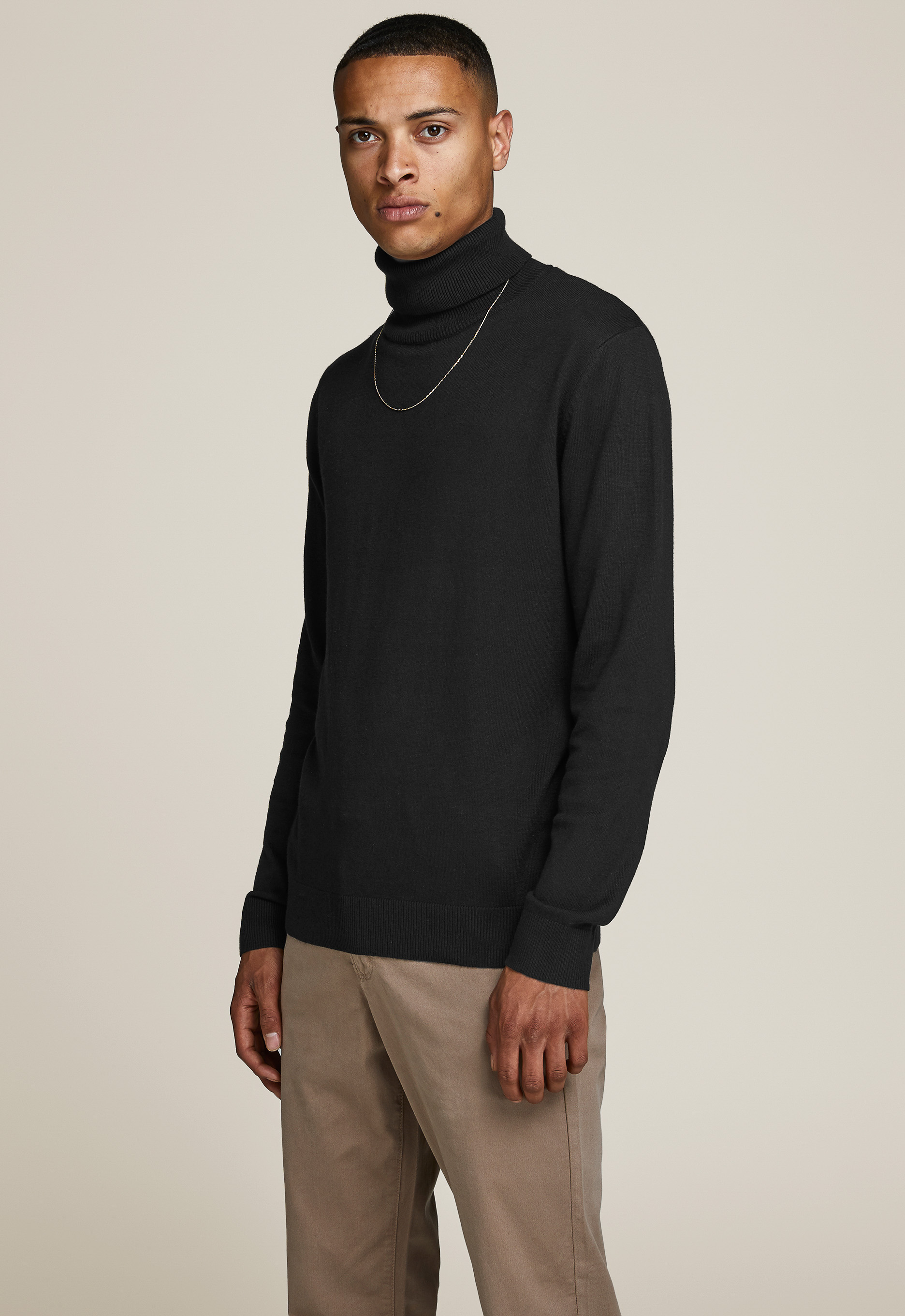 Jack&Jones Rolkraag Gebreide Trui Jack&Jones Rolkraag Gebreide Trui