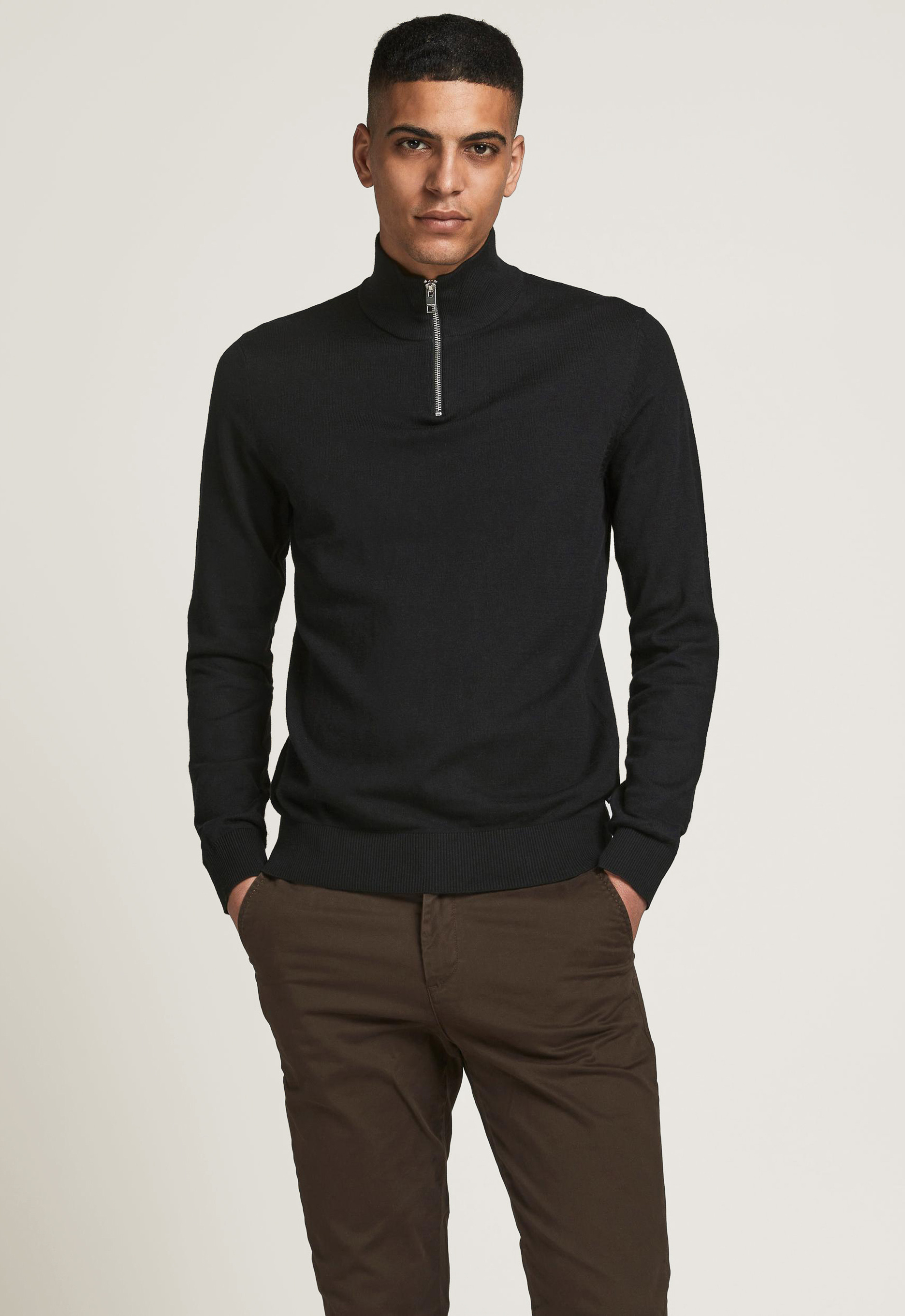Jack&Jones 12189339 Jjeemil knit half zip Jack&Jones 12189339 Jjeemil knit half zip