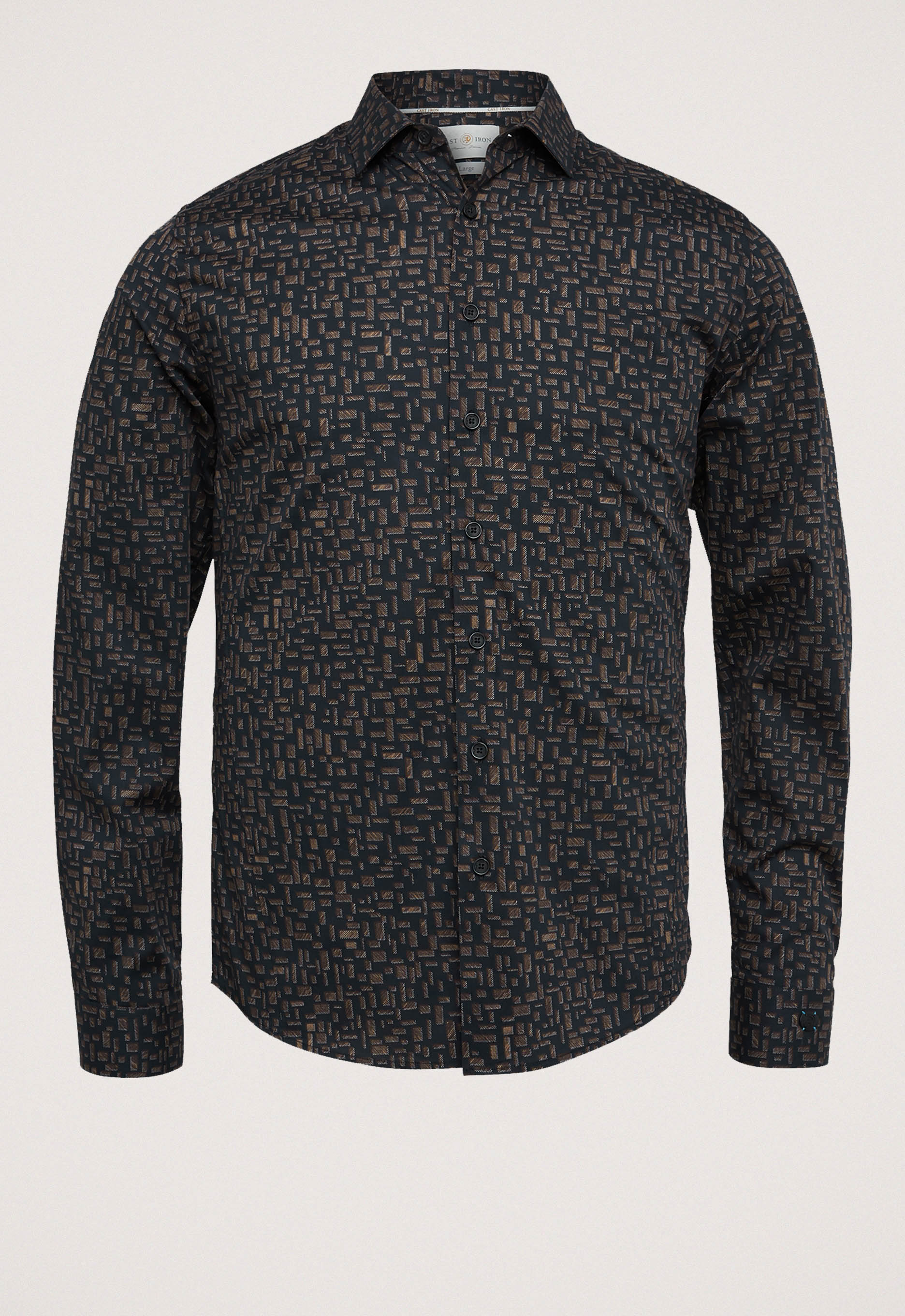 Cast Iron CSI2209269 Print on poplin stretch Cast Iron CSI2209269 Print on poplin stretch