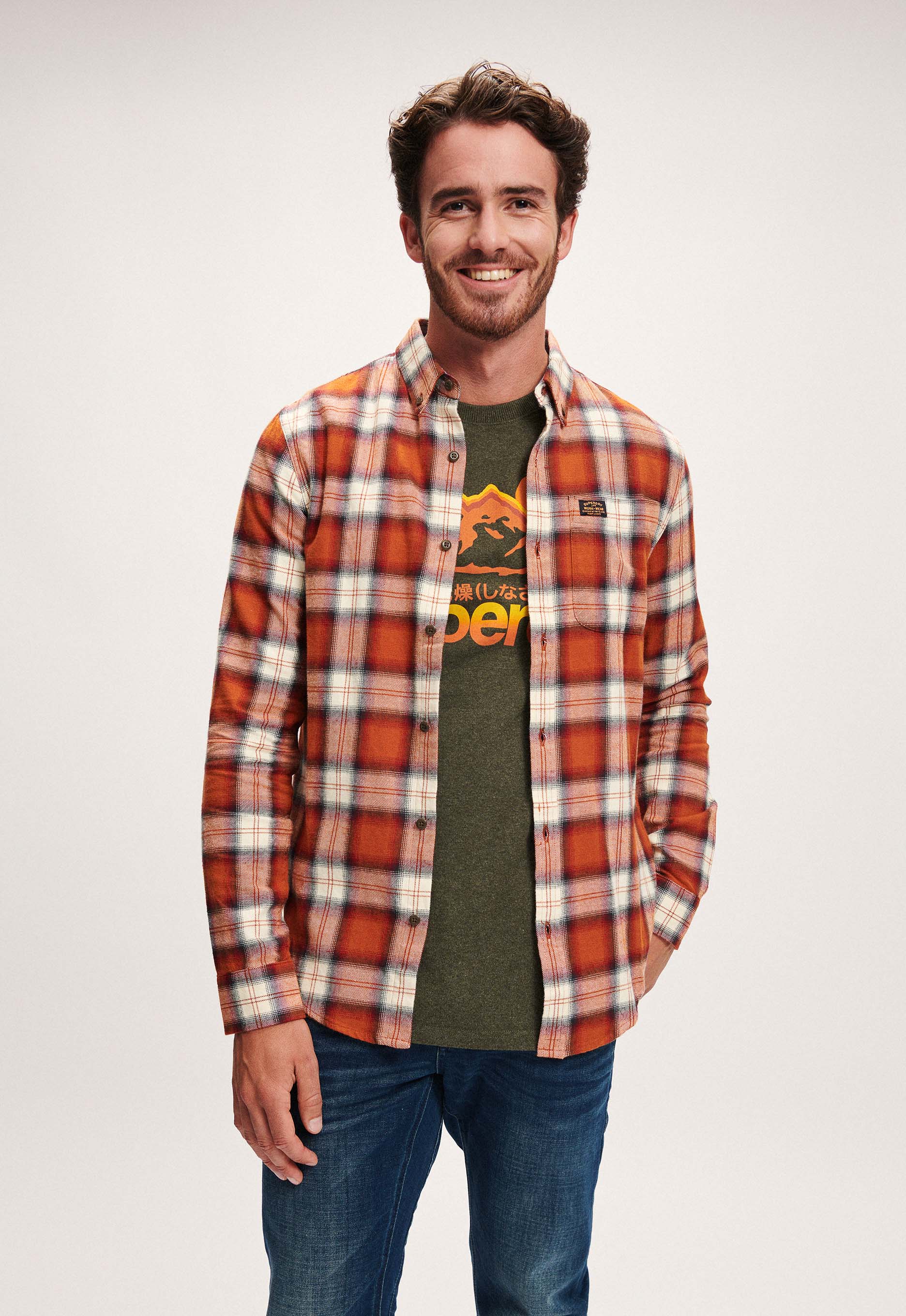 Superdry Vintage Lumberjack Overhemd Superdry Vintage Lumberjack Overhemd