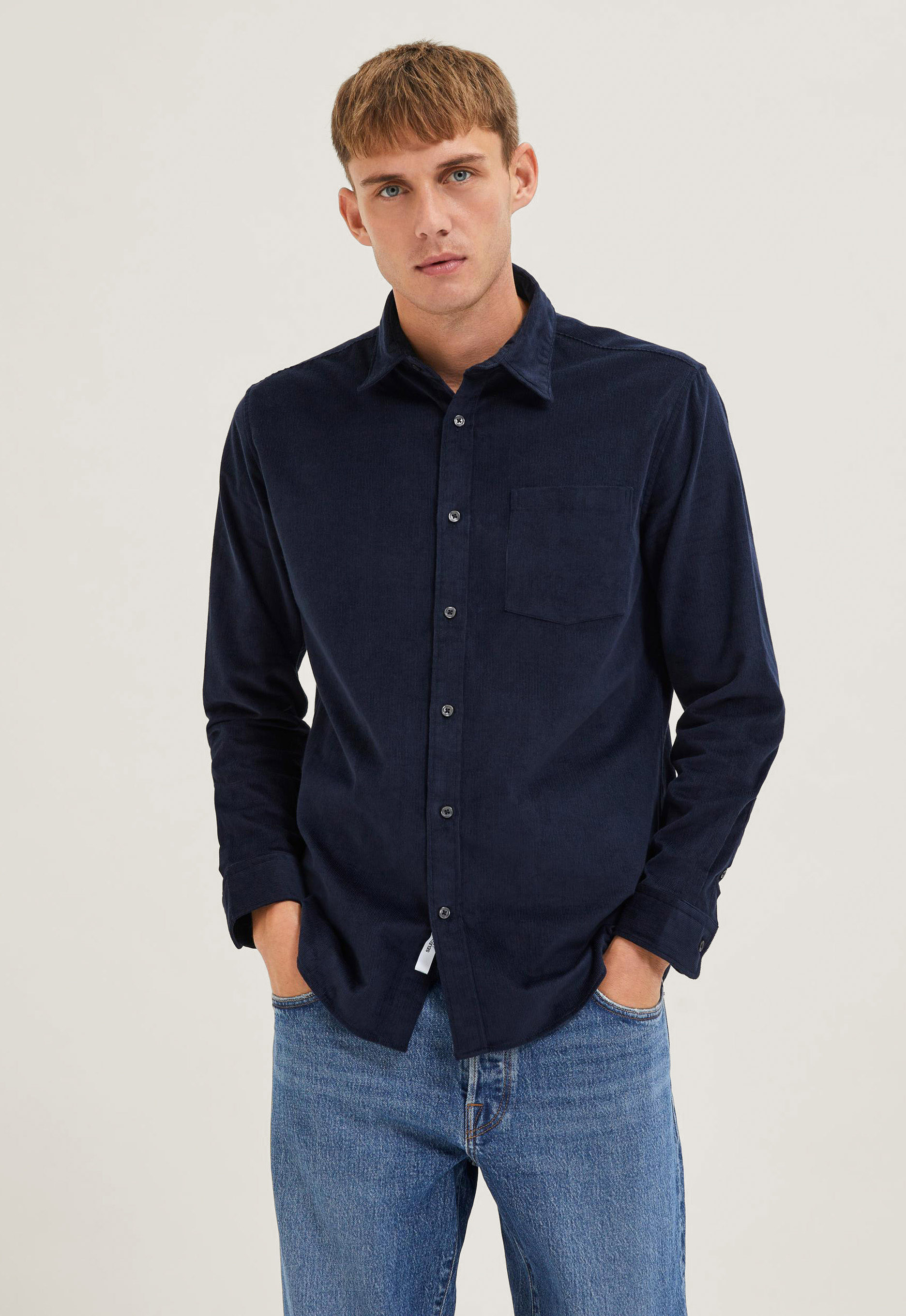 Selected 16086513 Benjamin cord shirt Selected 16086513 Benjamin cord shirt