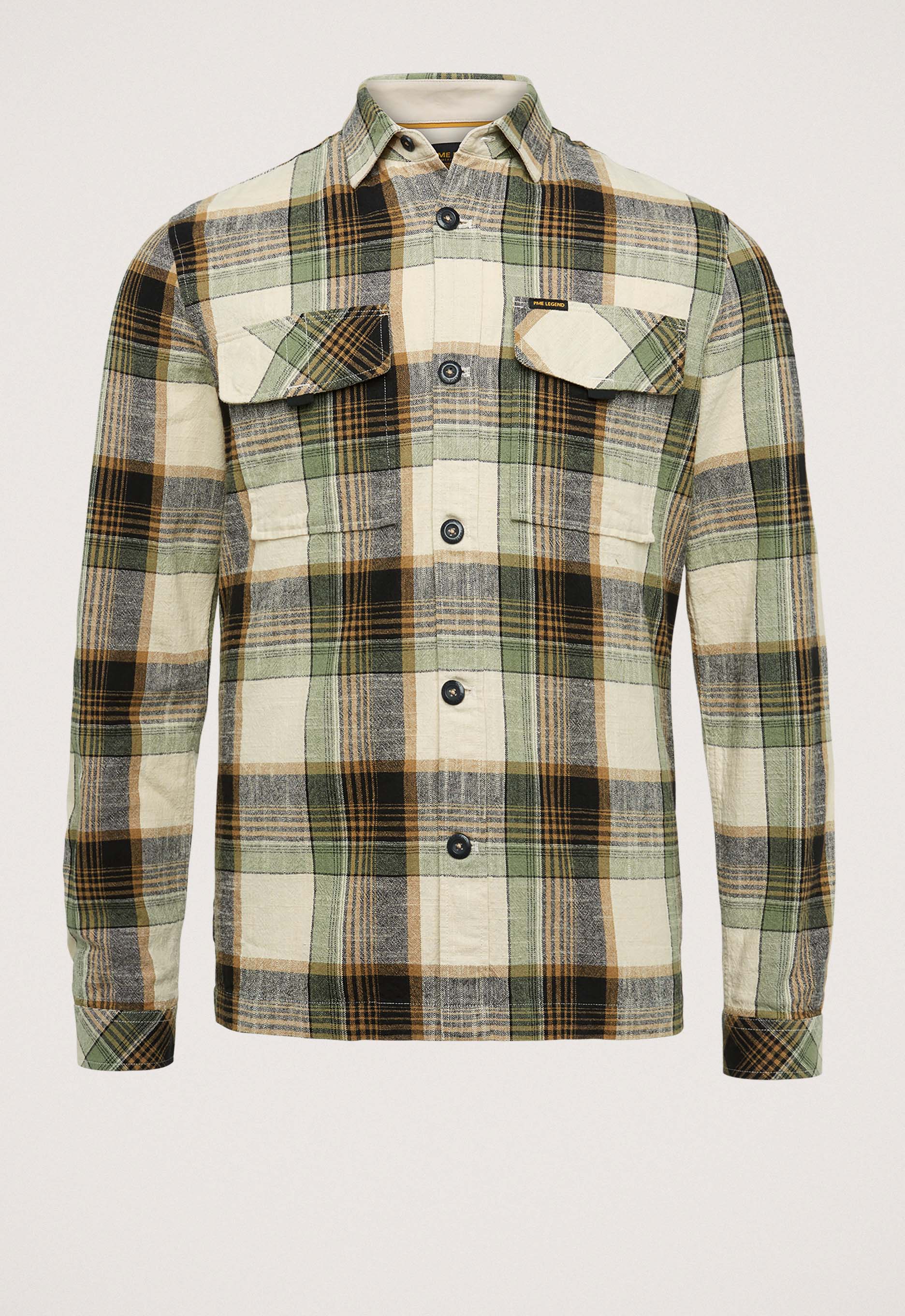 PME Legend Cotton Yarn Dyed Check T-Shirt PME Legend Cotton Yarn Dyed Check T-Shirt