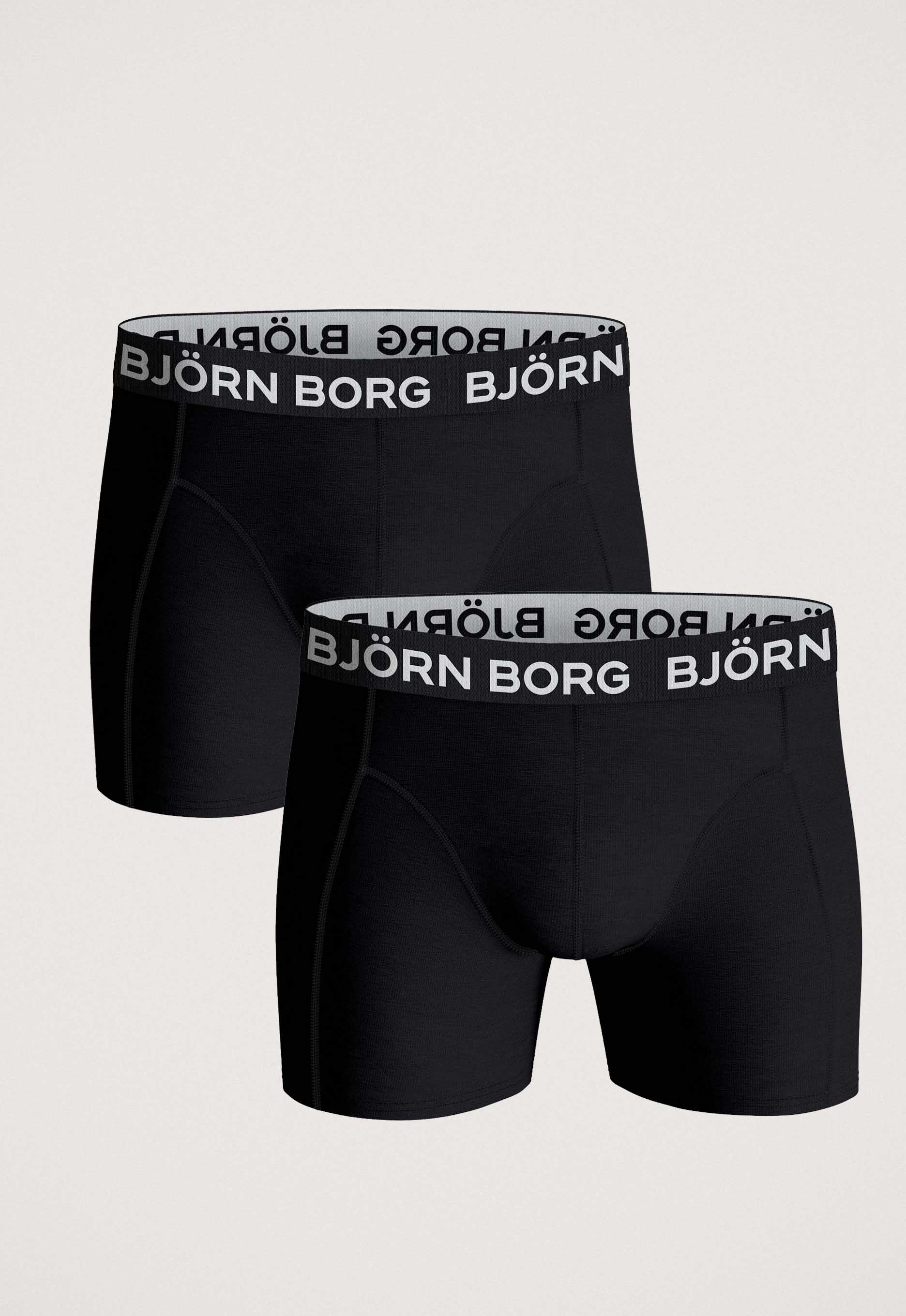 Bjorn Borg Solid 2Pack Boxershorts Bjorn Borg Solid 2Pack Boxershorts