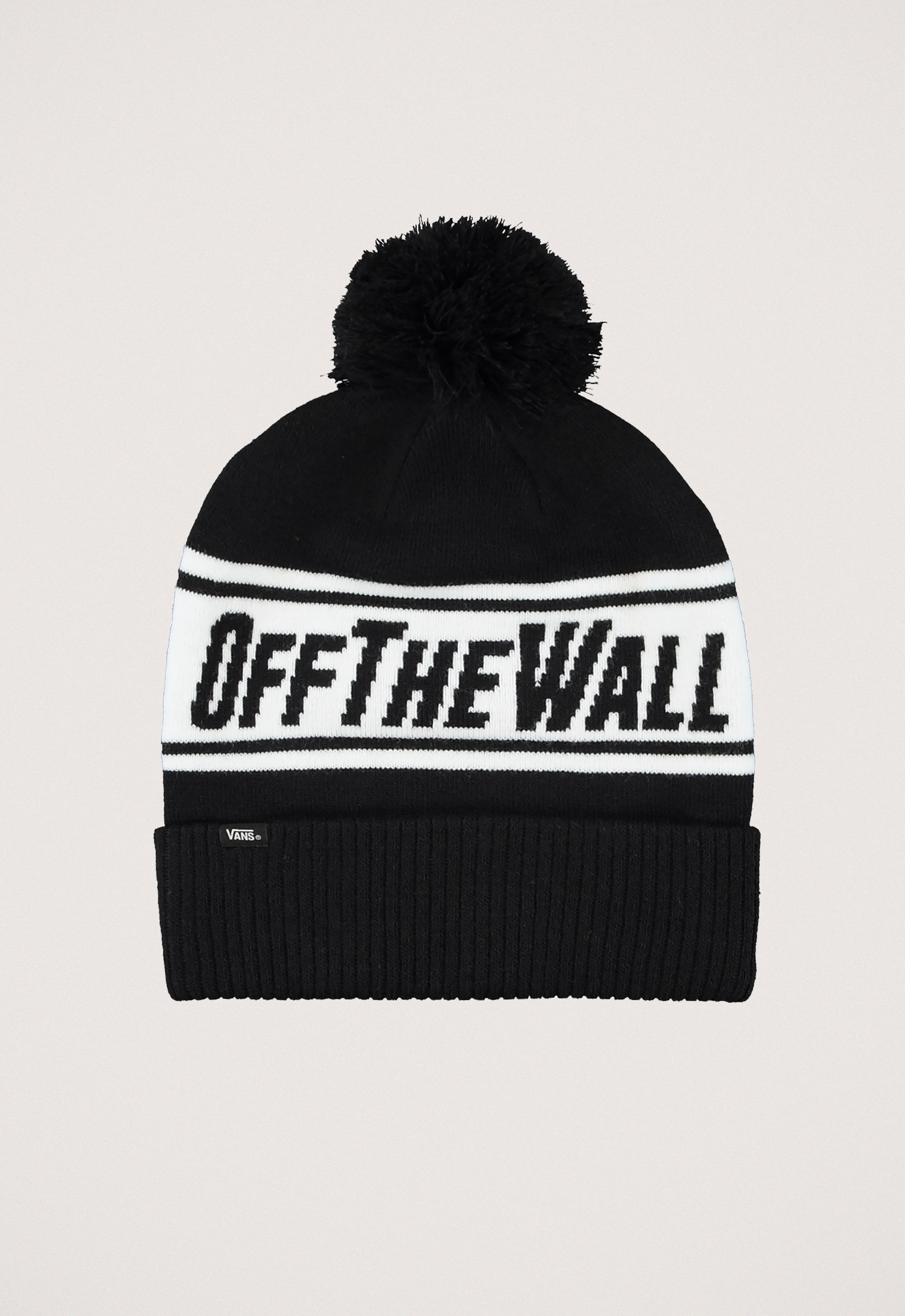 Vans Off The Wall Pom Beanie Vans Off The Wall Pom Beanie