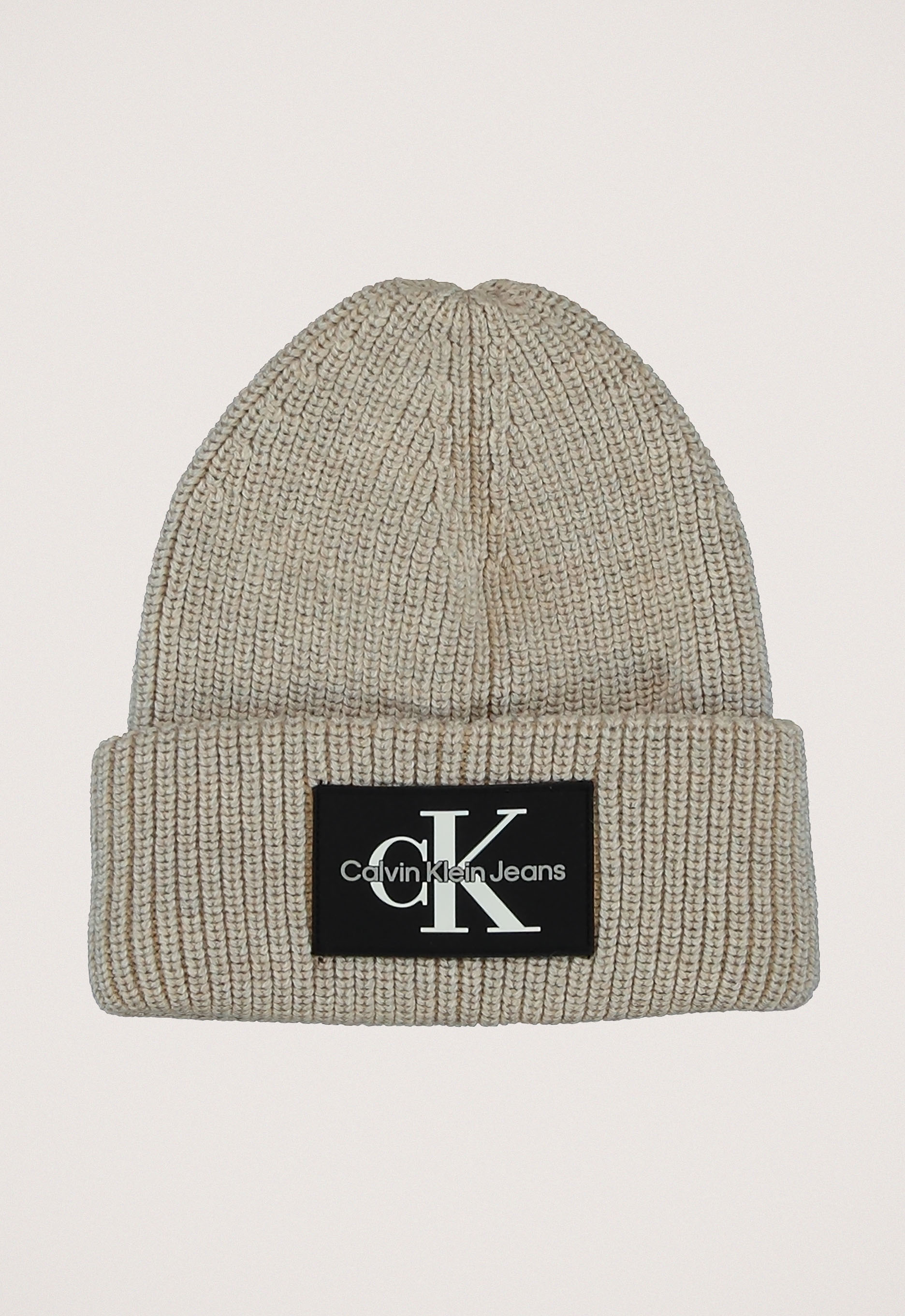 Calvin Klein Monologo Patch beanie Calvin Klein Monologo Patch beanie