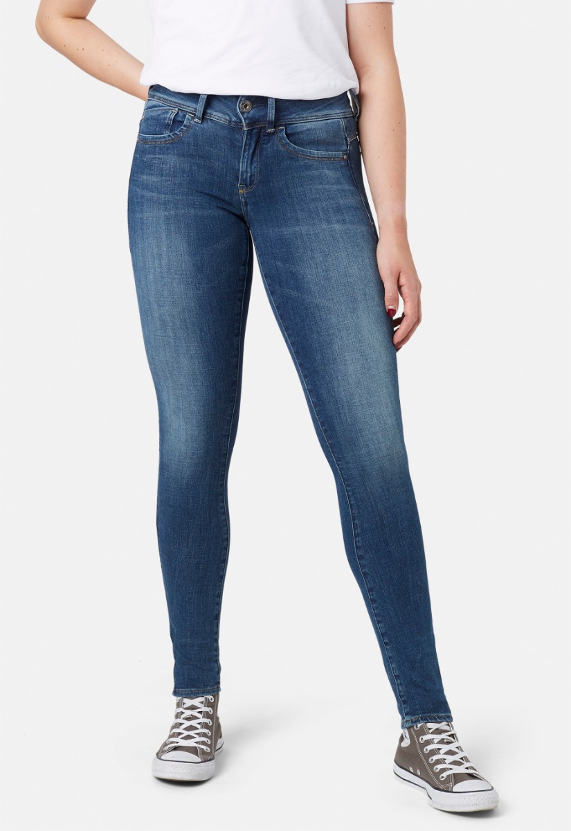 G-Star RAW D15266 Lynn Mid Super Skinny Jeans G-Star RAW D15266 Lynn Mid Super Skinny Jeans