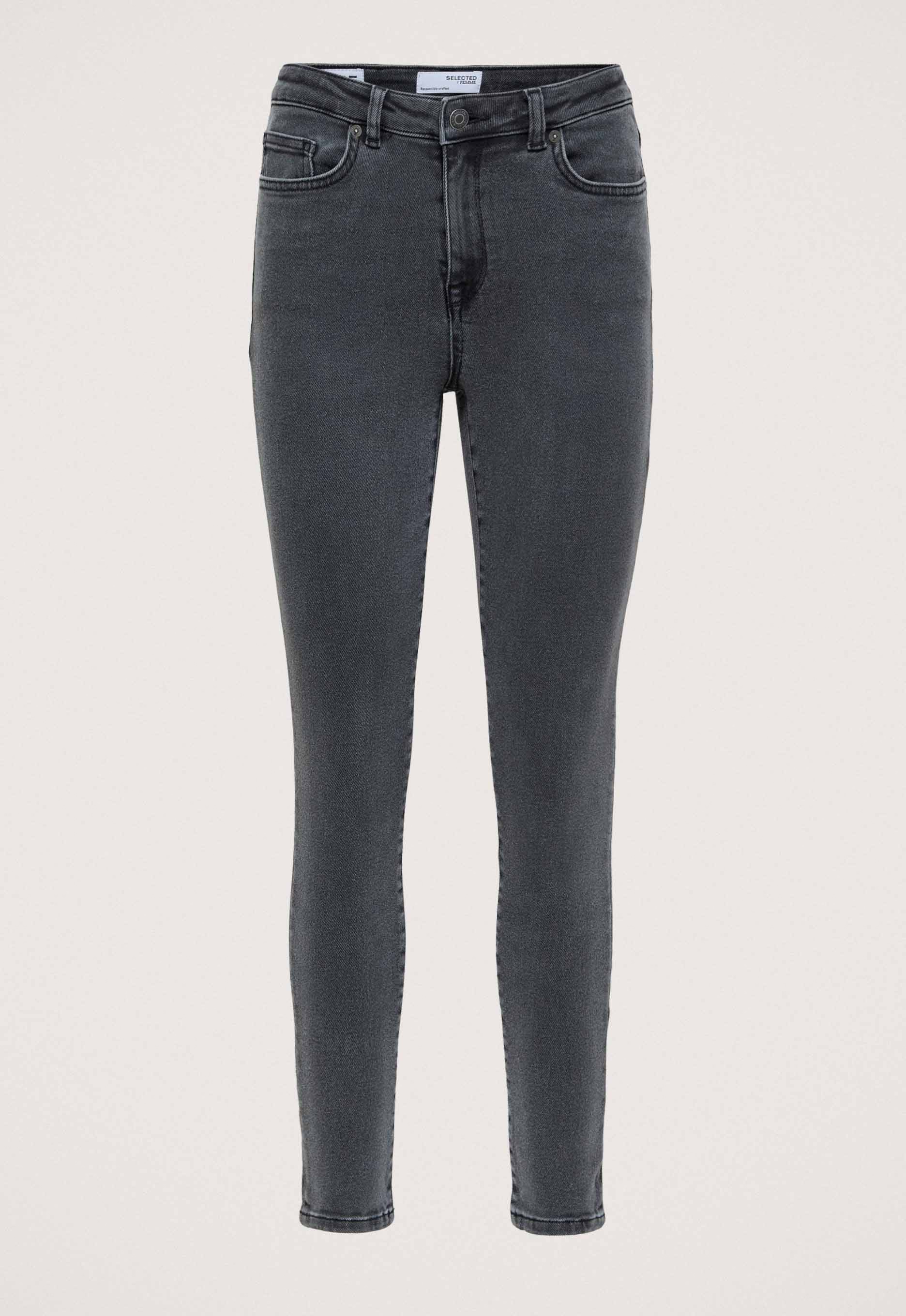 Selected Femme Sophia Mid-waist Skinny Jeans