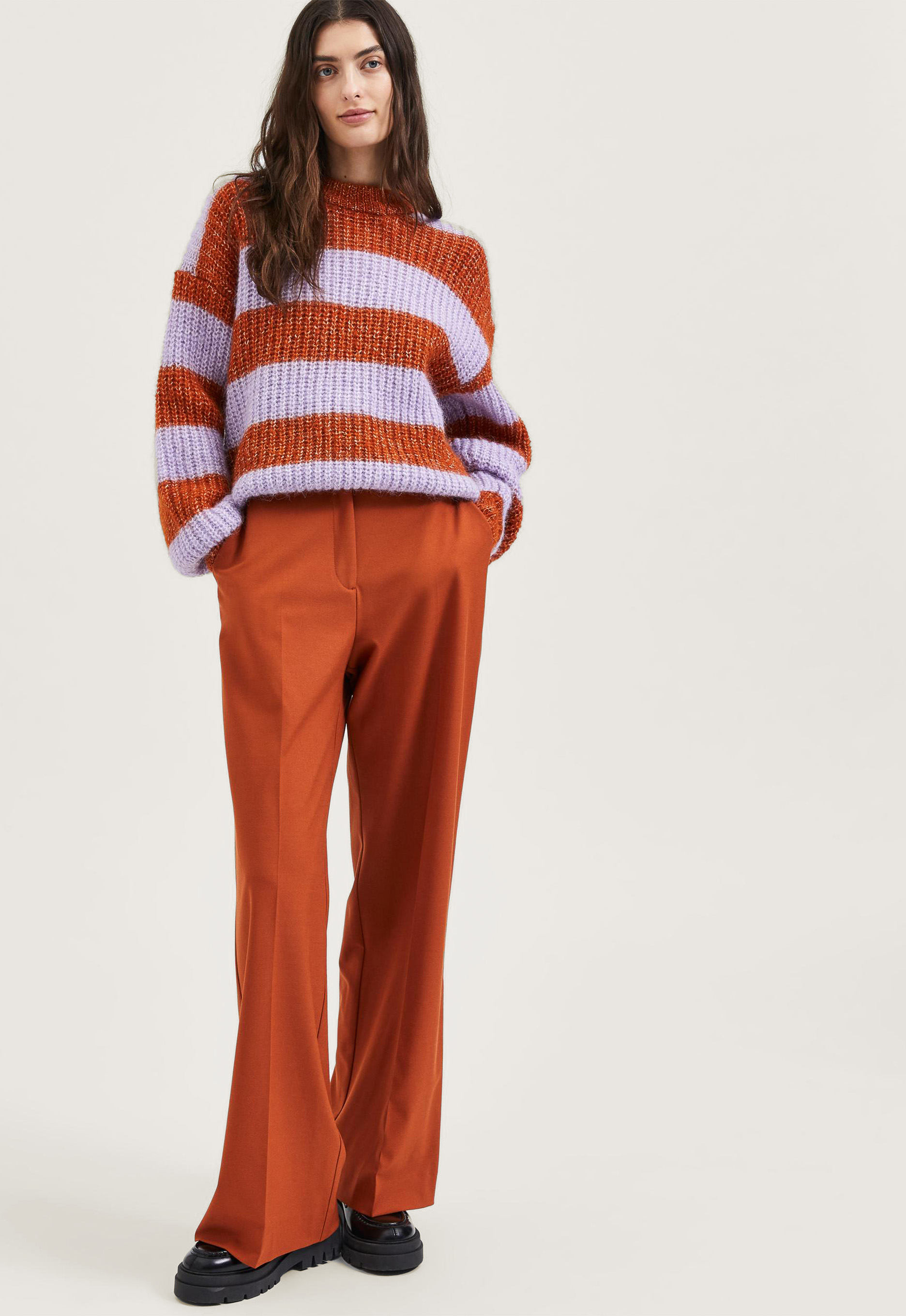 Selected 16083306 Eliana hw wide pant Selected 16083306 Eliana hw wide pant