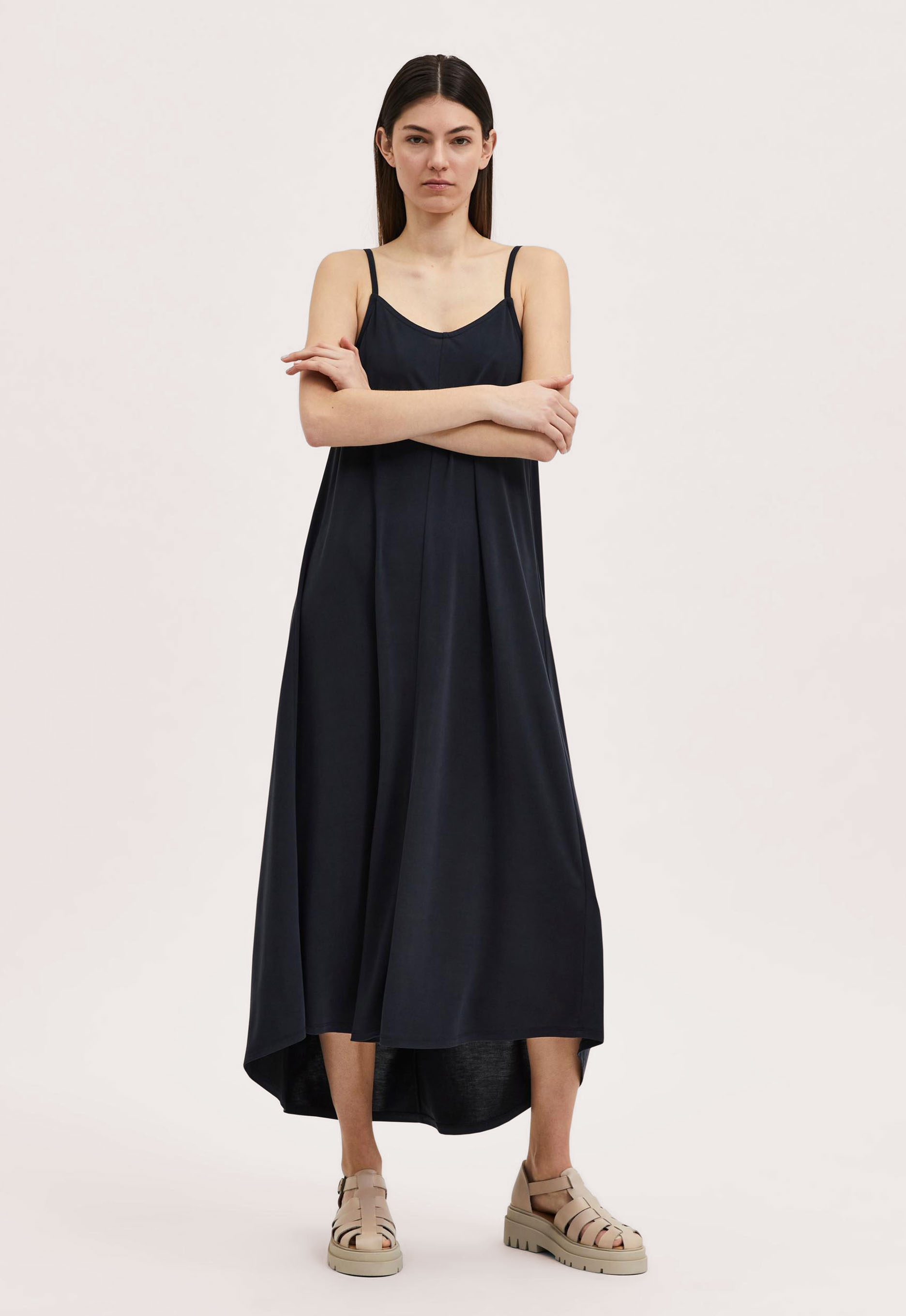 Selected Femme Finia Midi Strap Dress Selected Femme Finia Midi Strap Dress