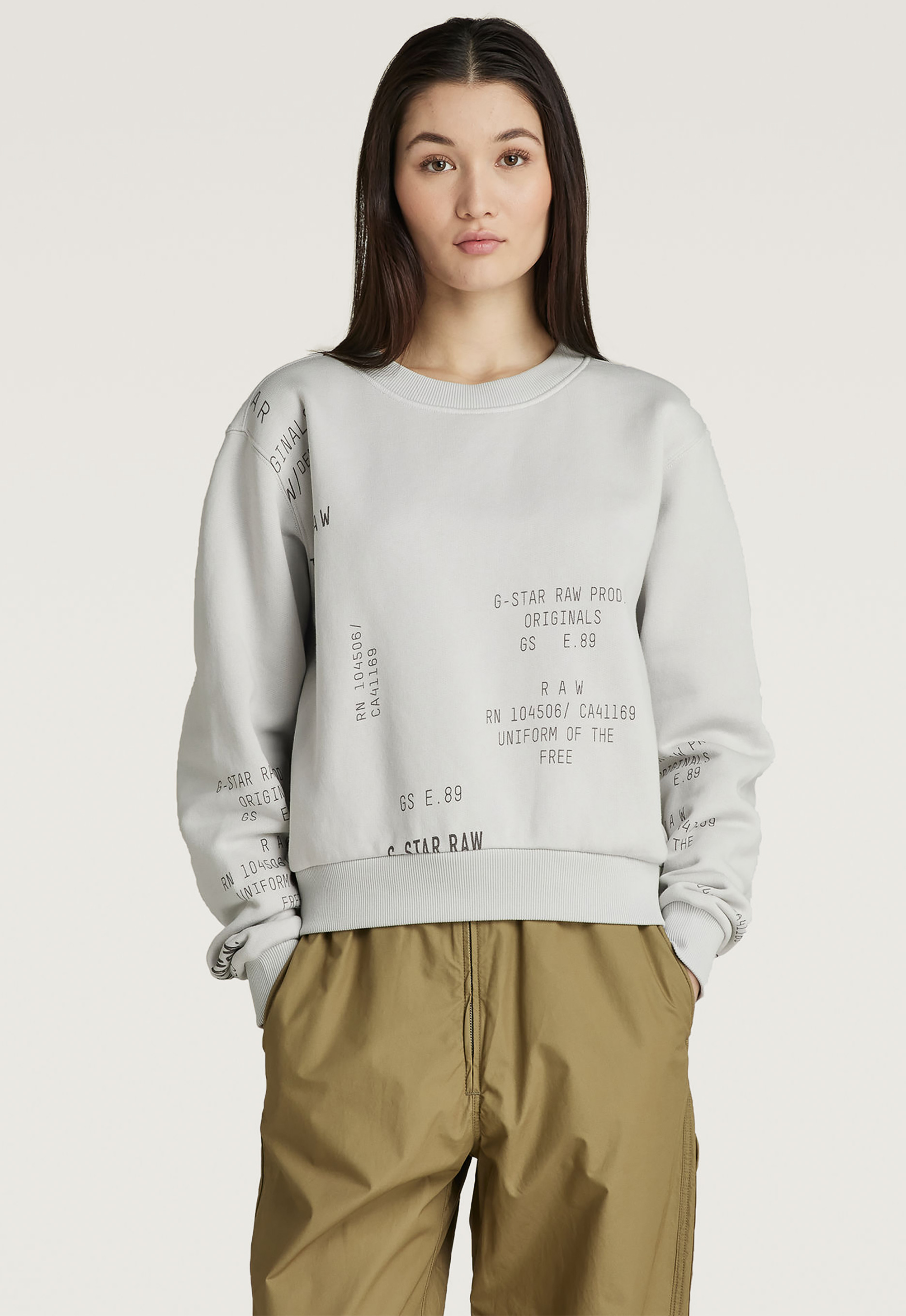 G-Star RAW Cropped AO Loose Sweater G-Star RAW Cropped AO Loose Sweater