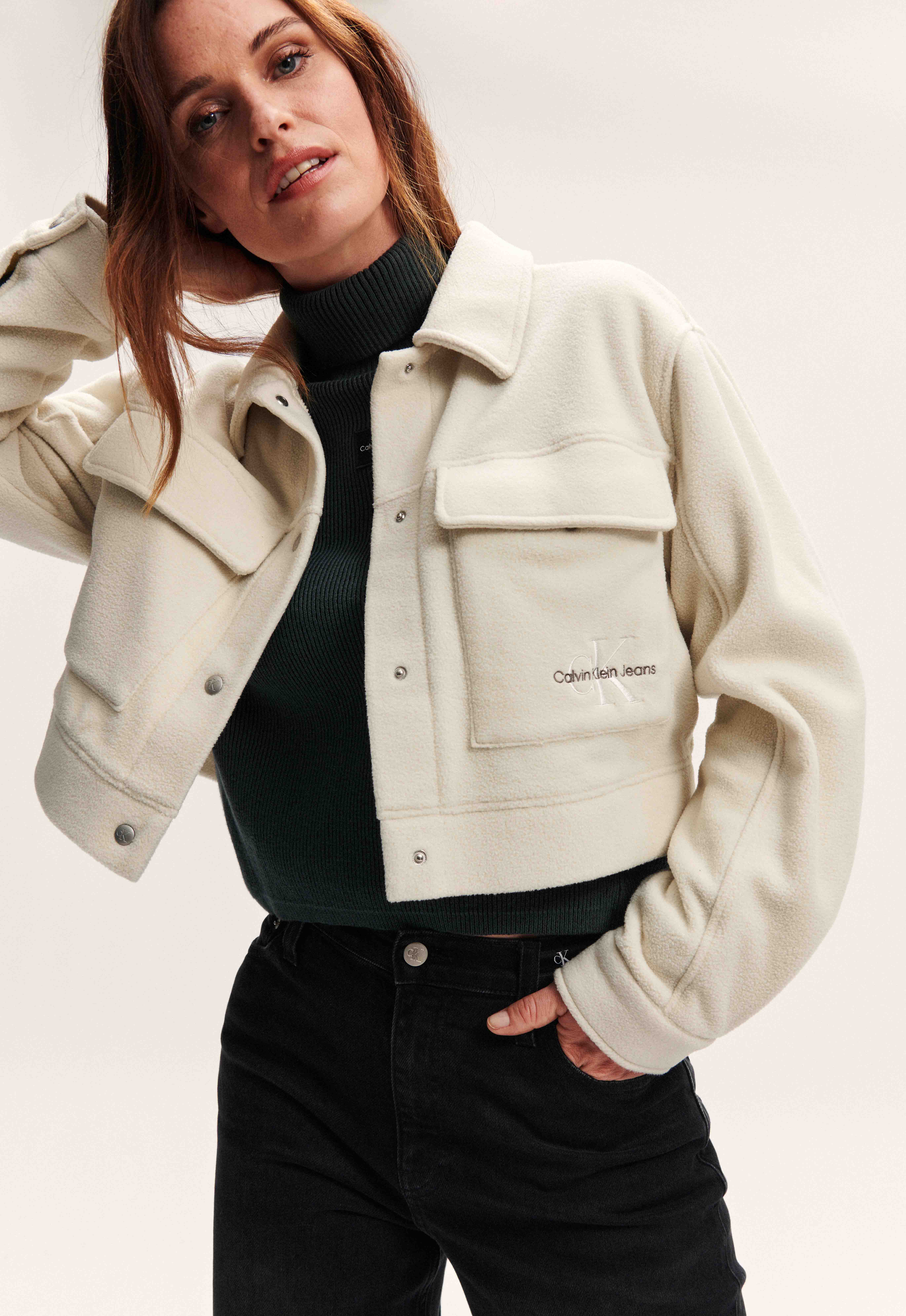 Calvin Klein Polar Fleece Jas Calvin Klein Polar Fleece Jas