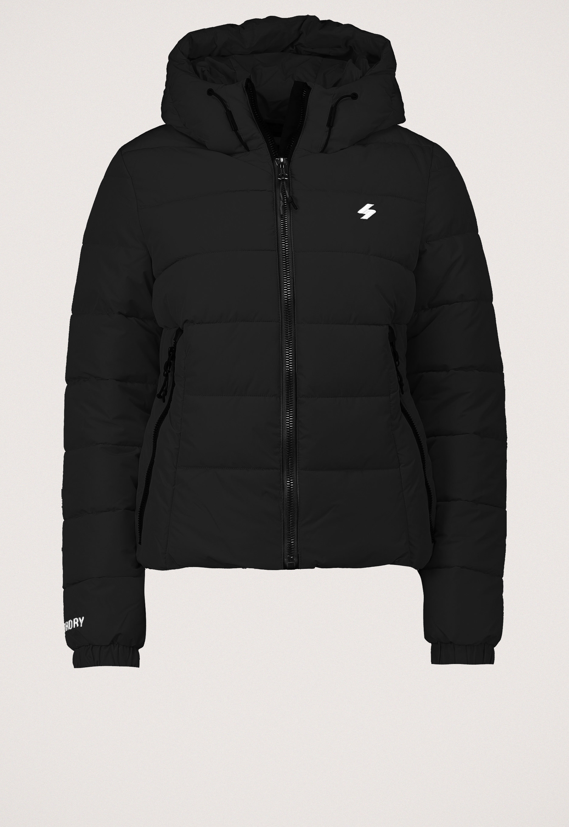 Superdry Hooded Spirit Sports Puffer Jas Superdry Hooded Spirit Sports Puffer Jas