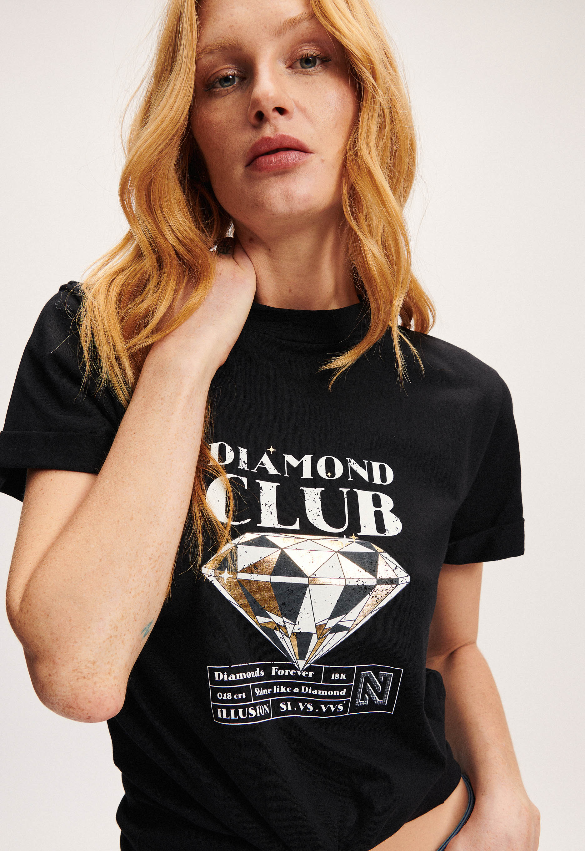 NIKKIE Diamond club t-shirt NIKKIE Diamond club t-shirt
