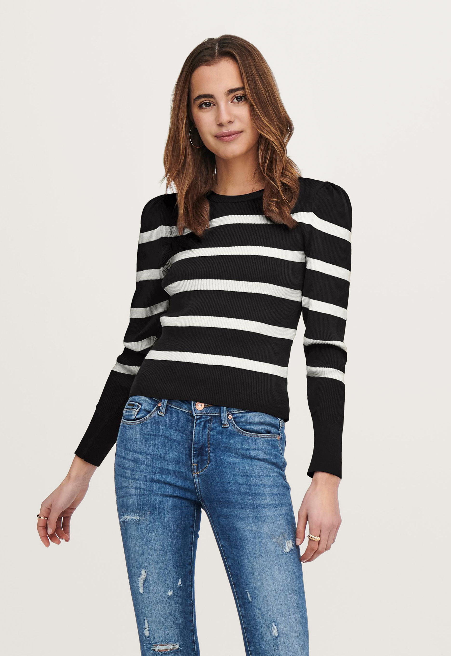 Only Only1029 Onlsally l/s pullover knt Only Only1029 Onlsally l/s pullover knt