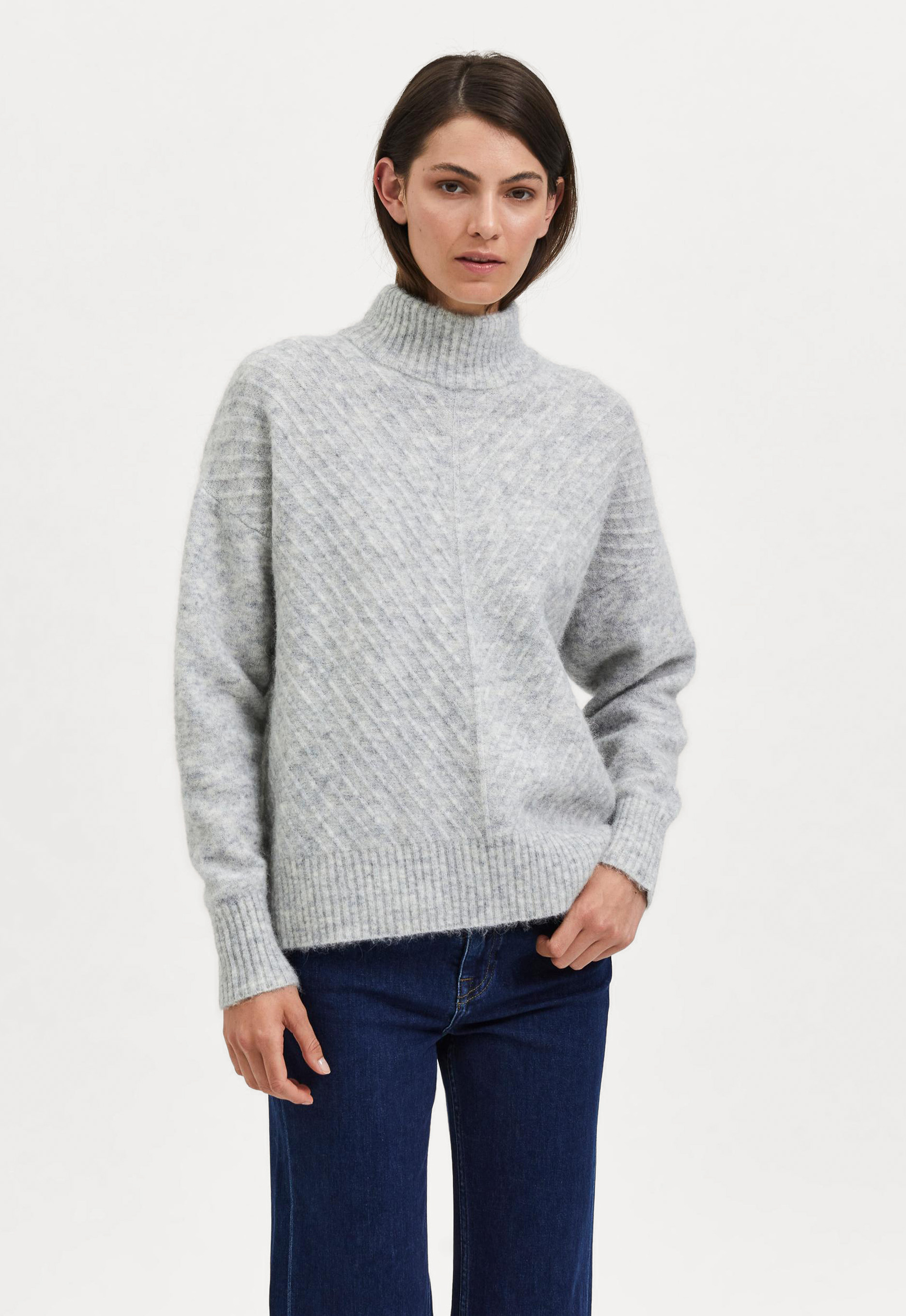 Selected 16087121 Sif sisse knit highneck Selected 16087121 Sif sisse knit highneck