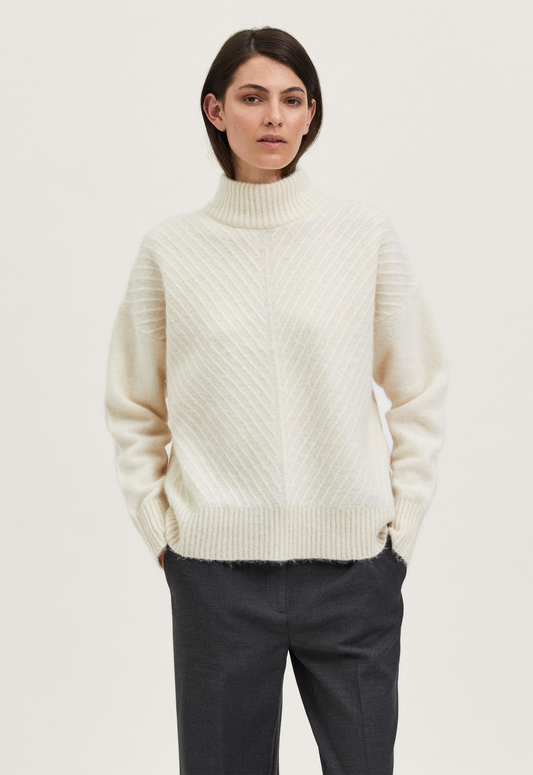 Selected 16087121 Sif sisse knit highneck Selected 16087121 Sif sisse knit highneck