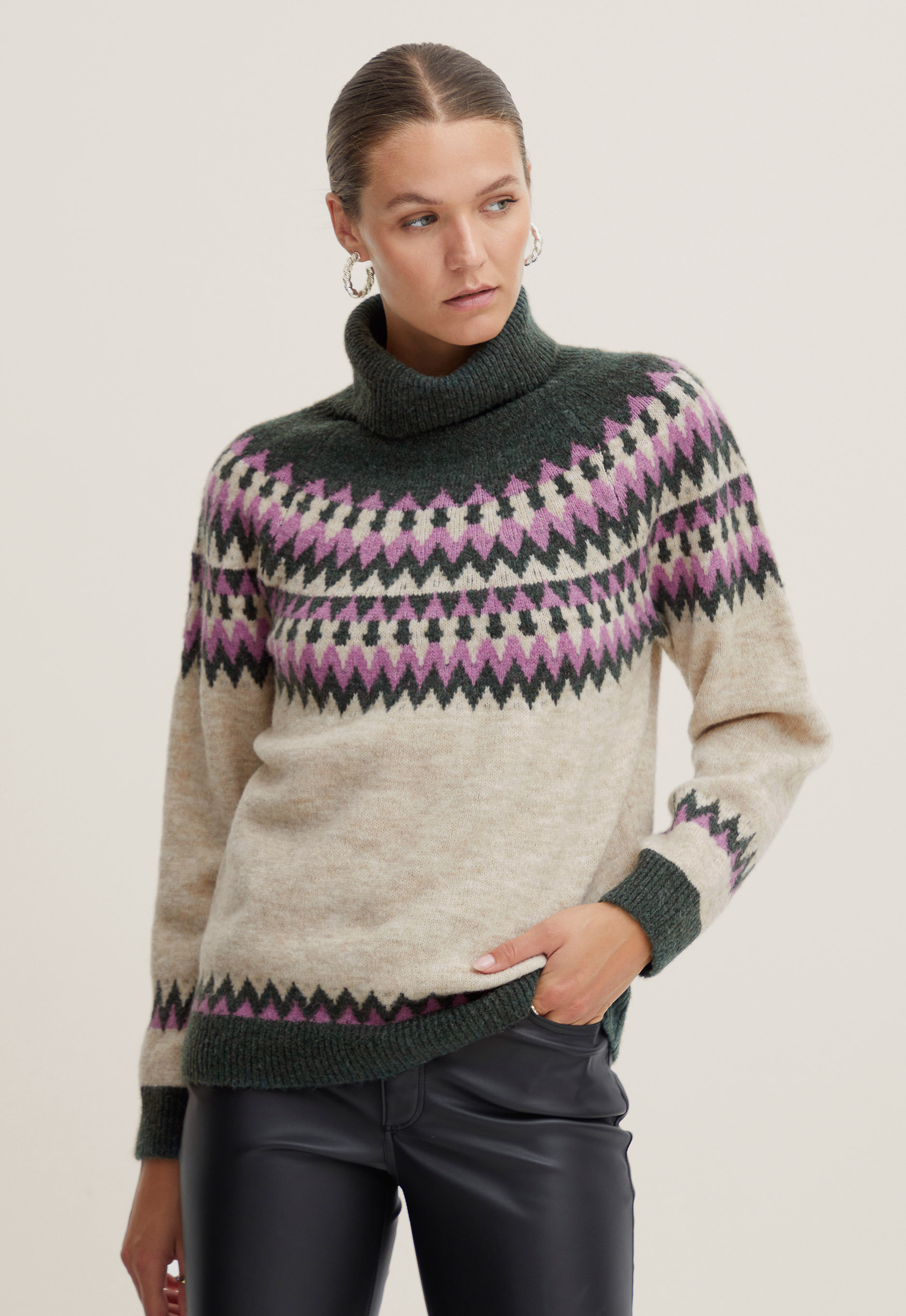 Ichi 20117102 Povoke knit Ichi 20117102 Povoke knit