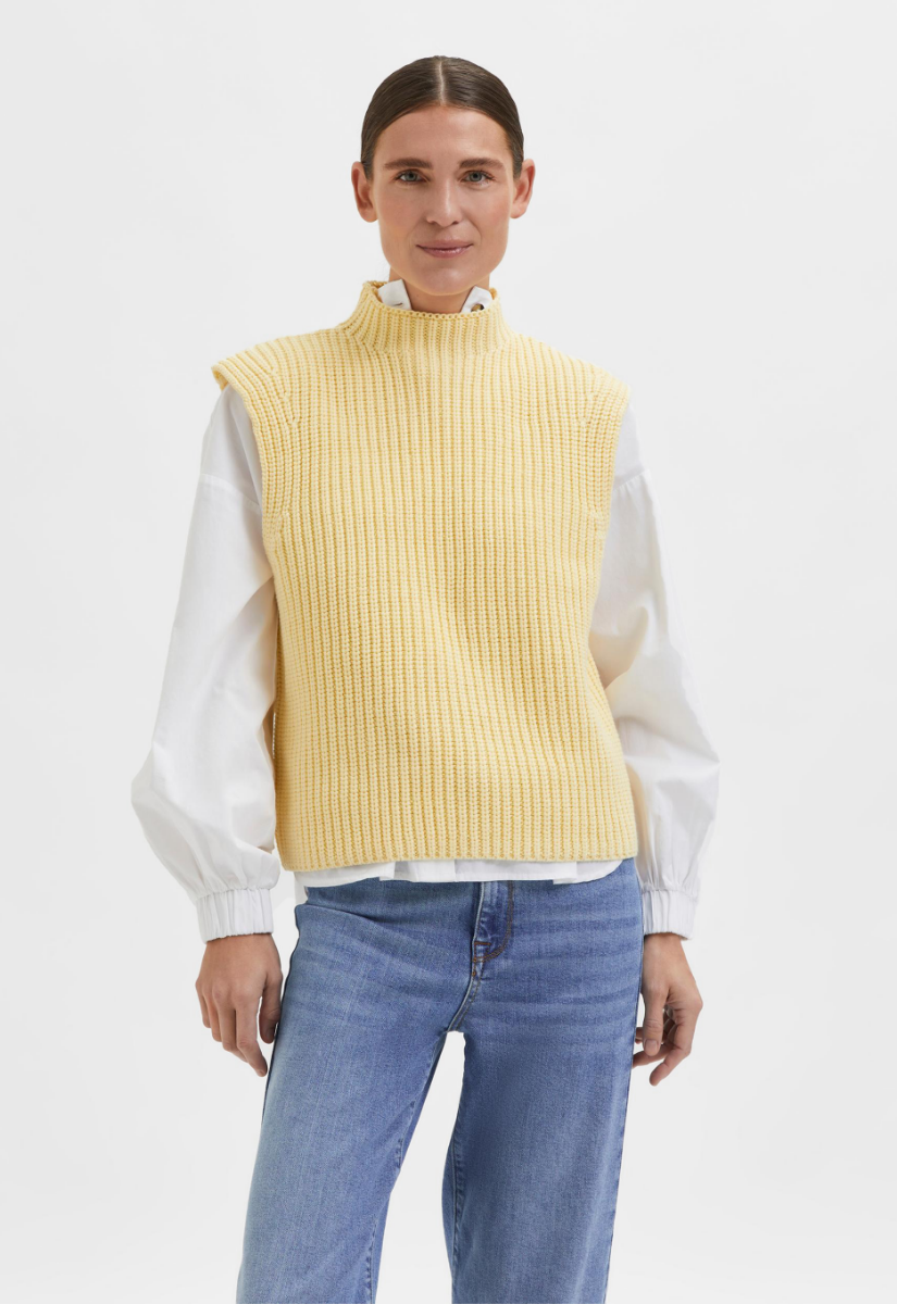 Selected Femme Melena knit vest - Spencer