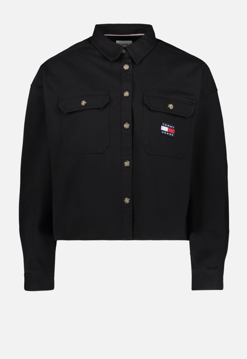 Tommy Jeans Cropped Utility Shirt