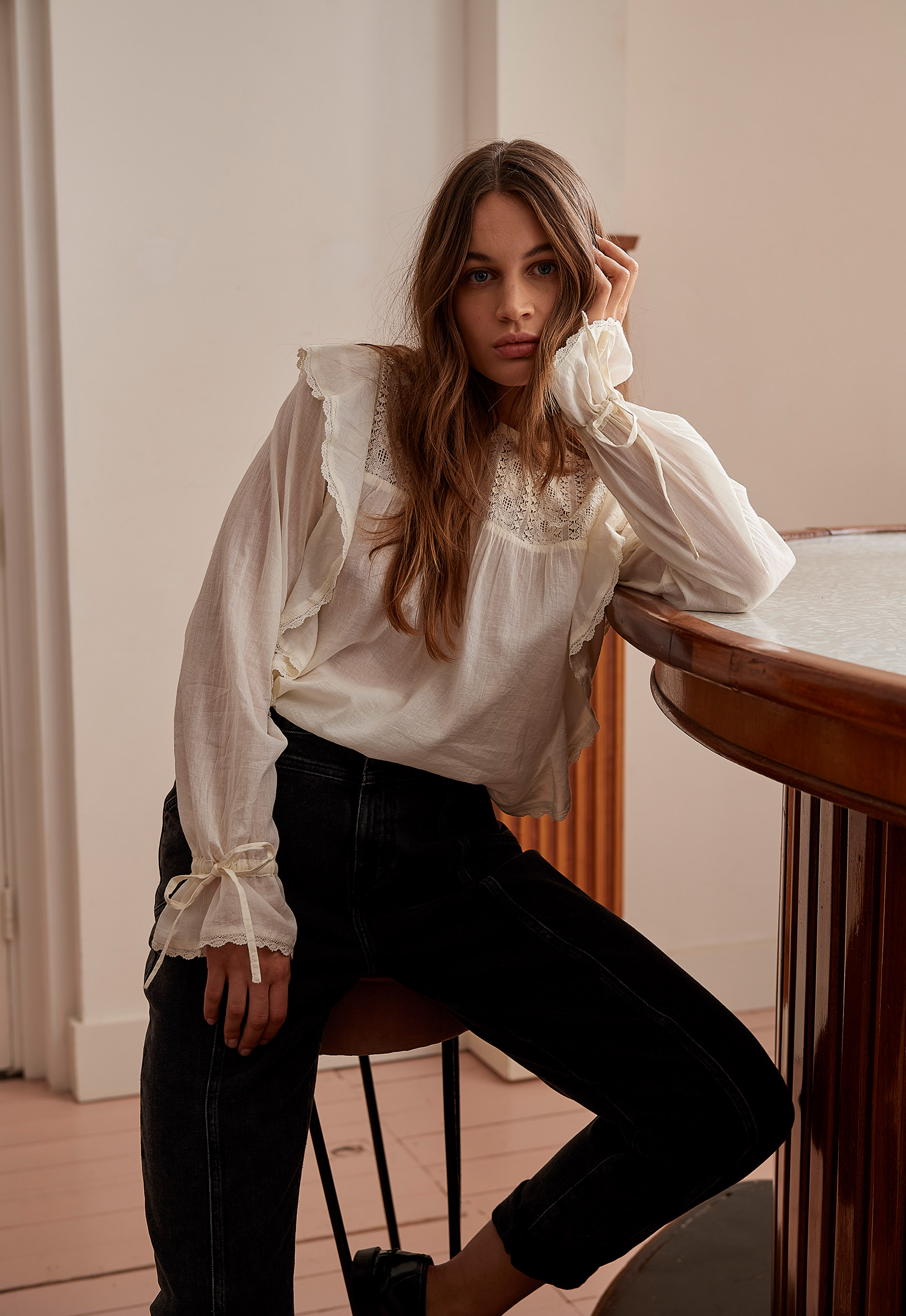 Circle of Trust W22_42 Emily blouse Circle of Trust W22_42 Emily blouse