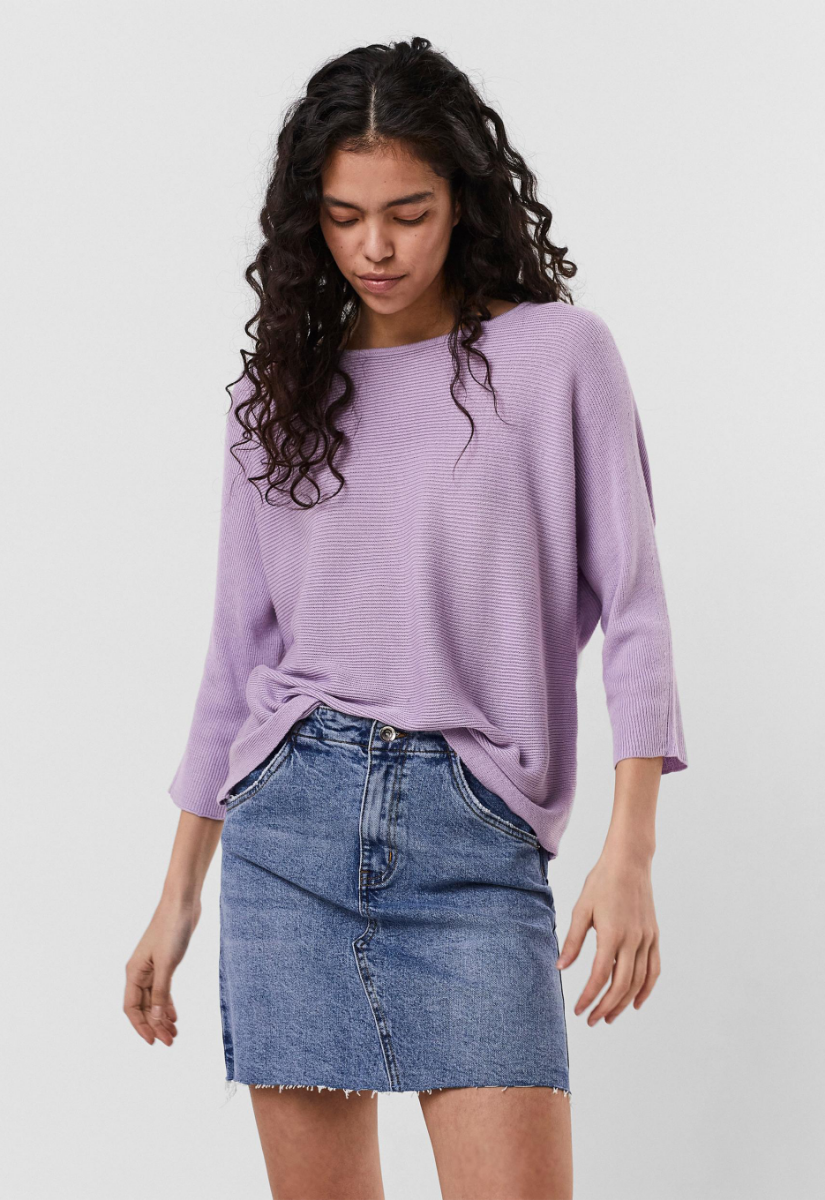 Vero Moda Nora 3/4 Boatneck Blouse Vero Moda Nora 3/4 Boatneck Blouse