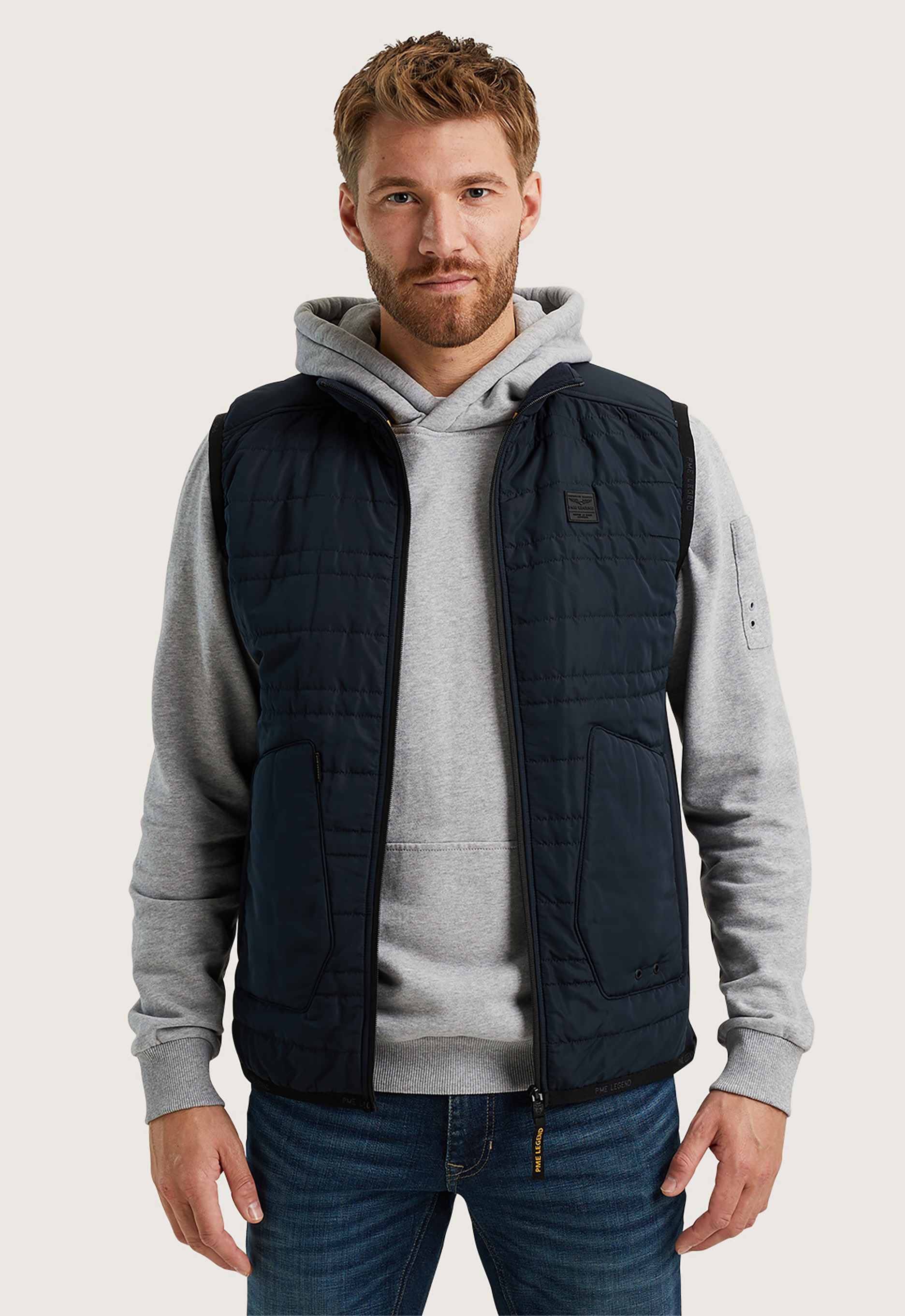 PME Legend™ Bodywarmer van een materiaalmix