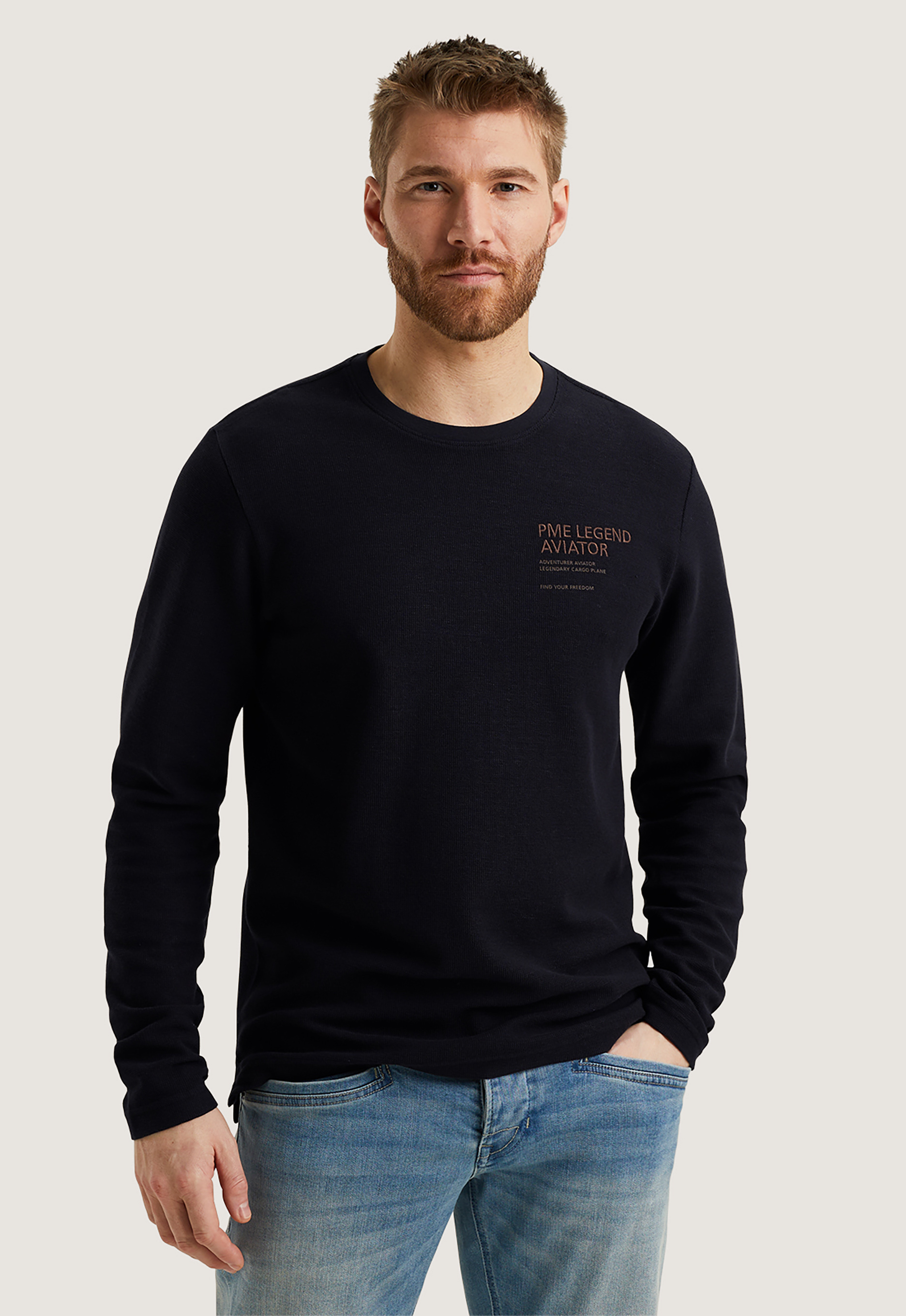 Pme legend Structured Pique Longsleeve