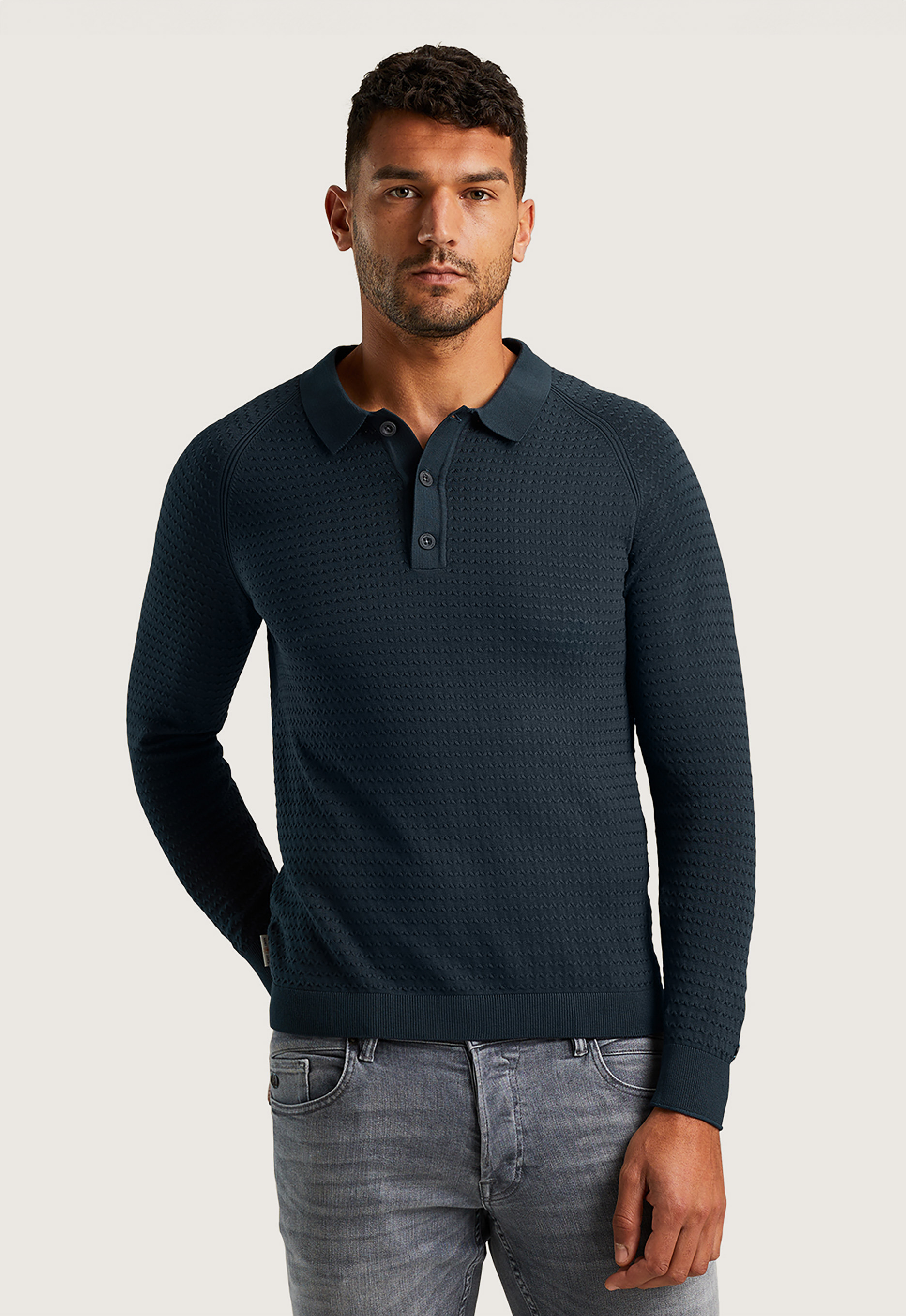 Cast iron Polo Longsleeve