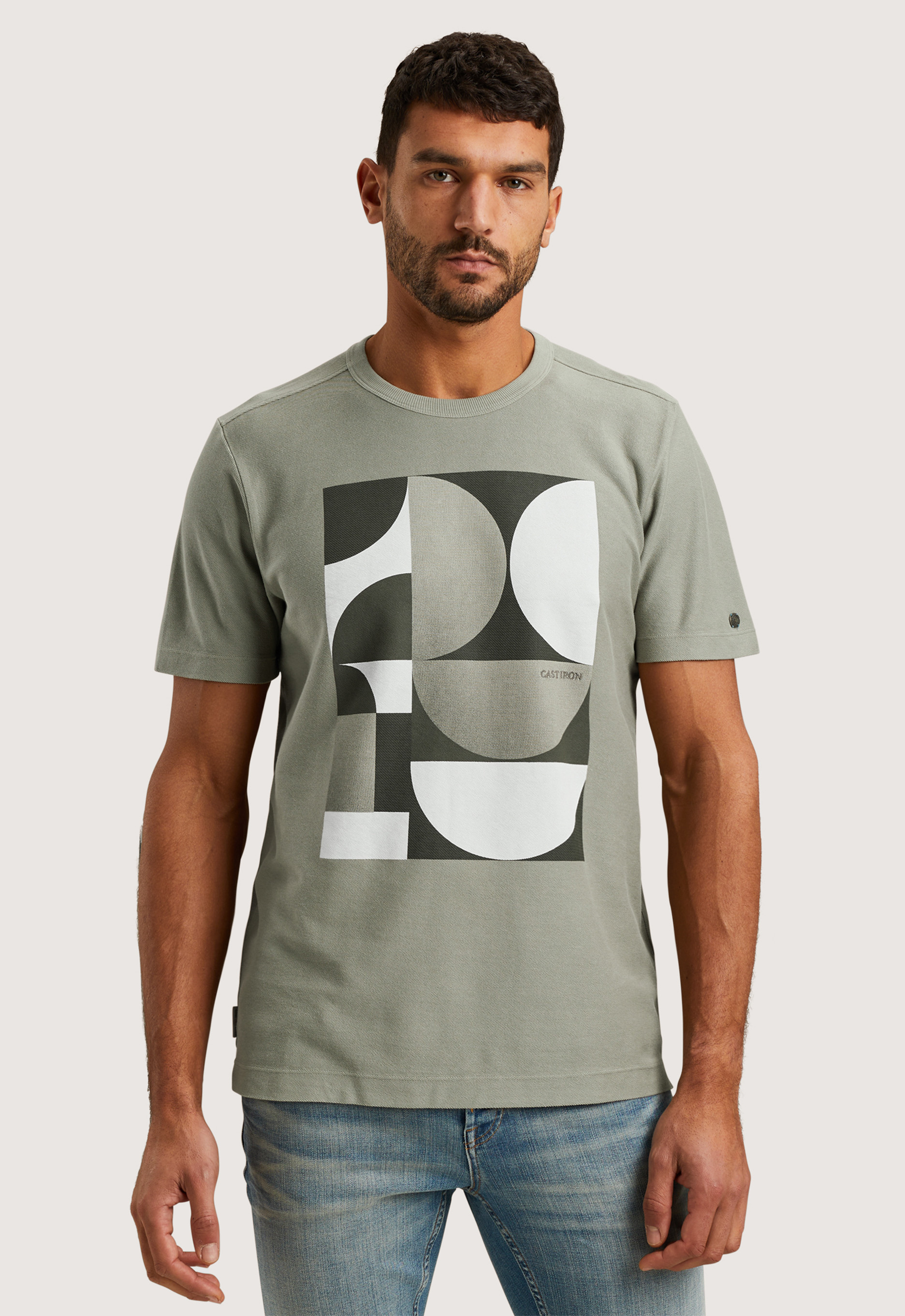 Cast iron Twill Jersey T-shirt